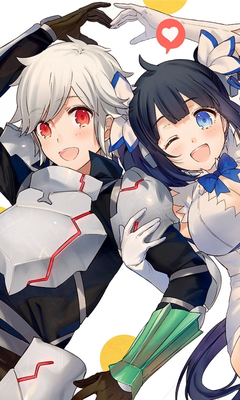 Handy-Wallpaper Animes, Dungeon Ni Deai O Motomeru No Wa Machigatteiru Darō Ka, Danmachi kostenlos herunterladen.