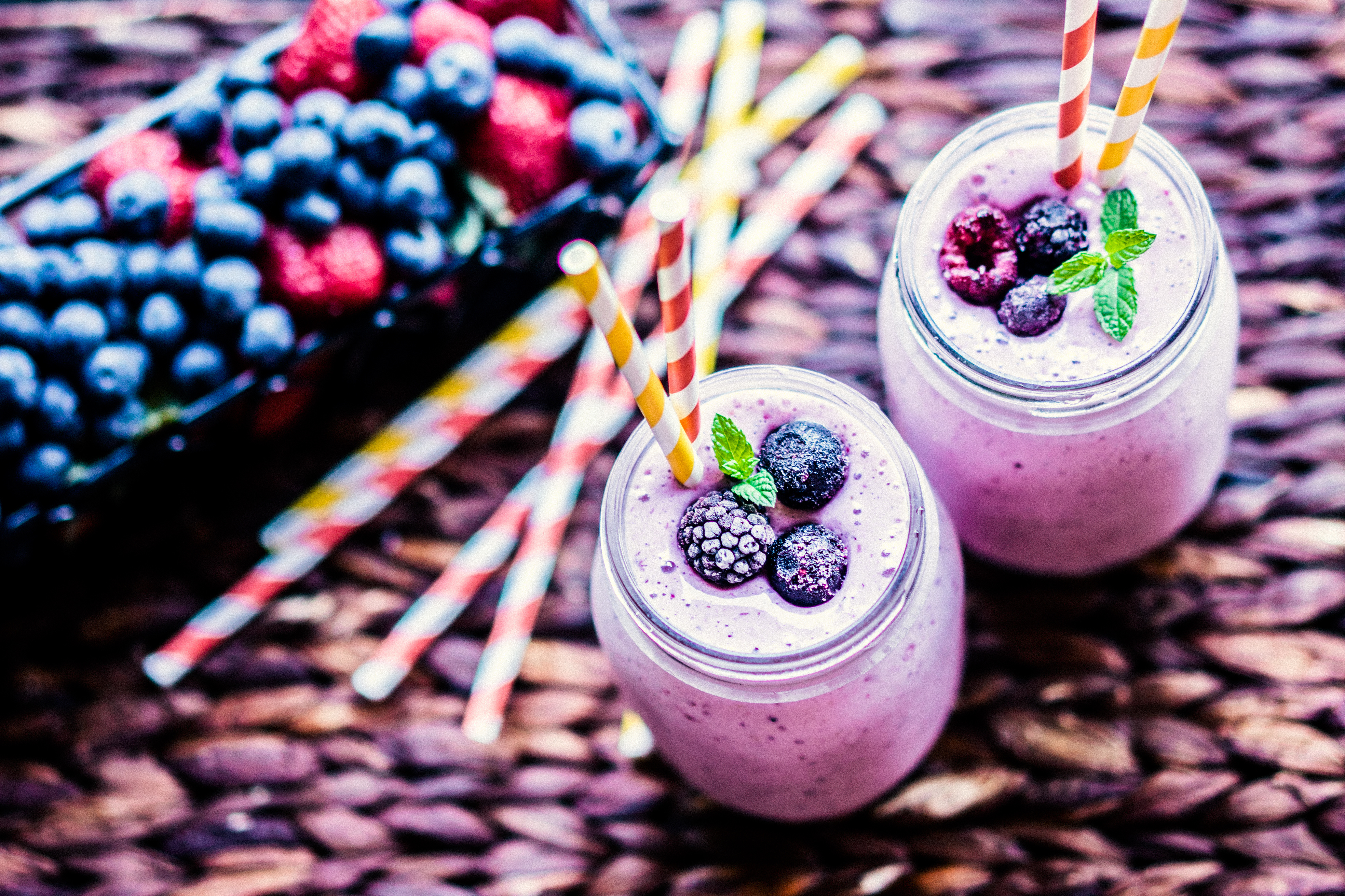 Free download wallpaper Food, Berry, Smoothie on your PC desktop