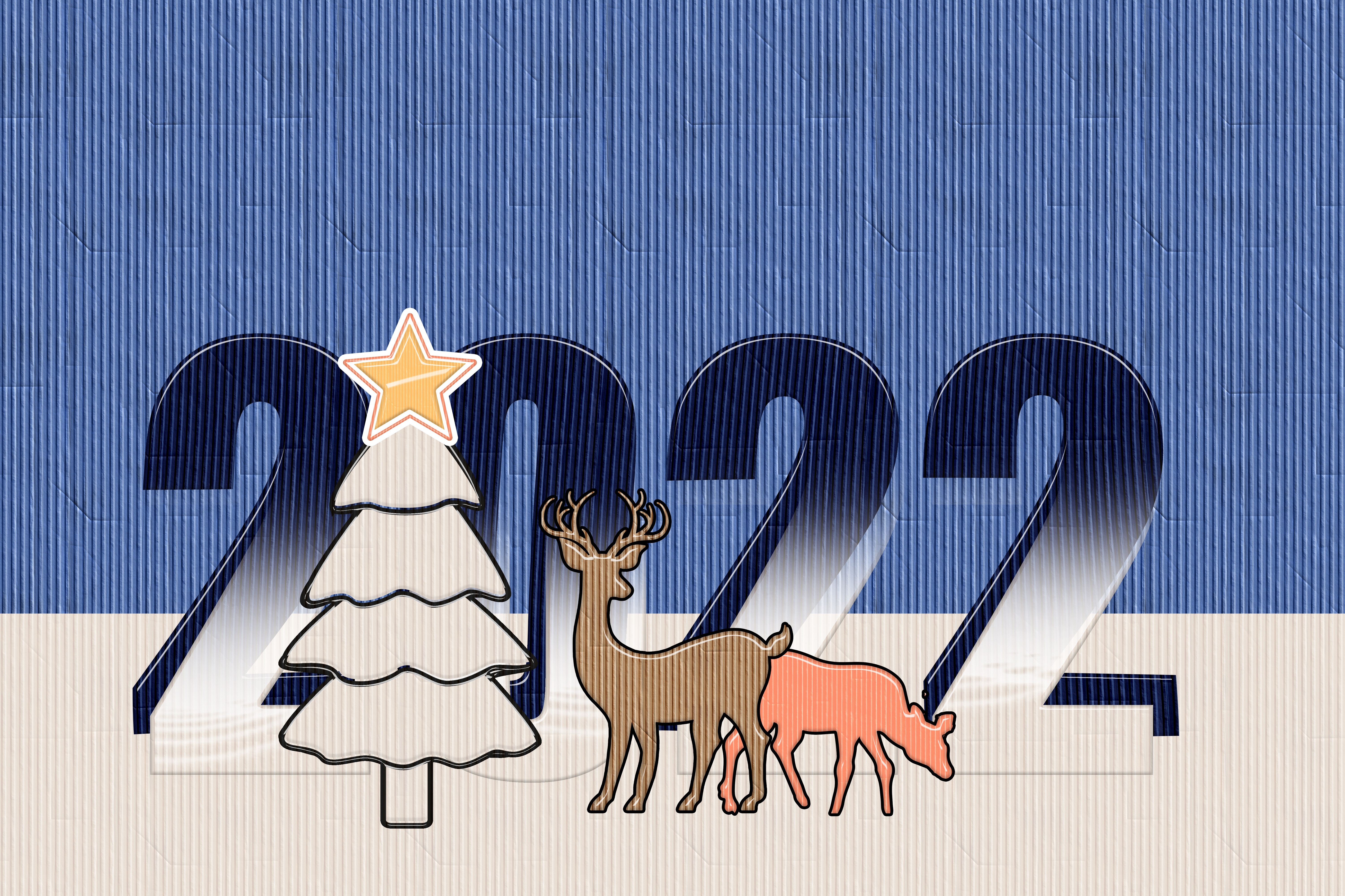 Handy-Wallpaper Feiertage, Neujahr 2022 kostenlos herunterladen.