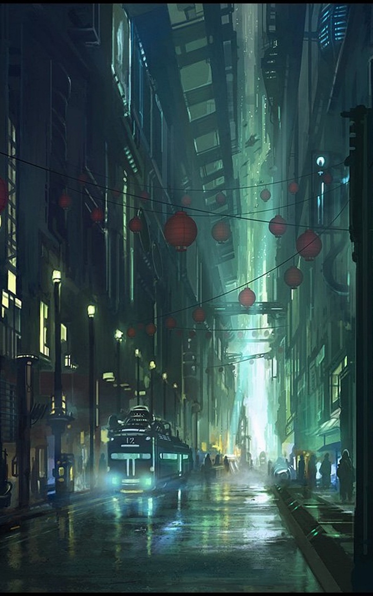 Download mobile wallpaper City, Sci Fi for free.