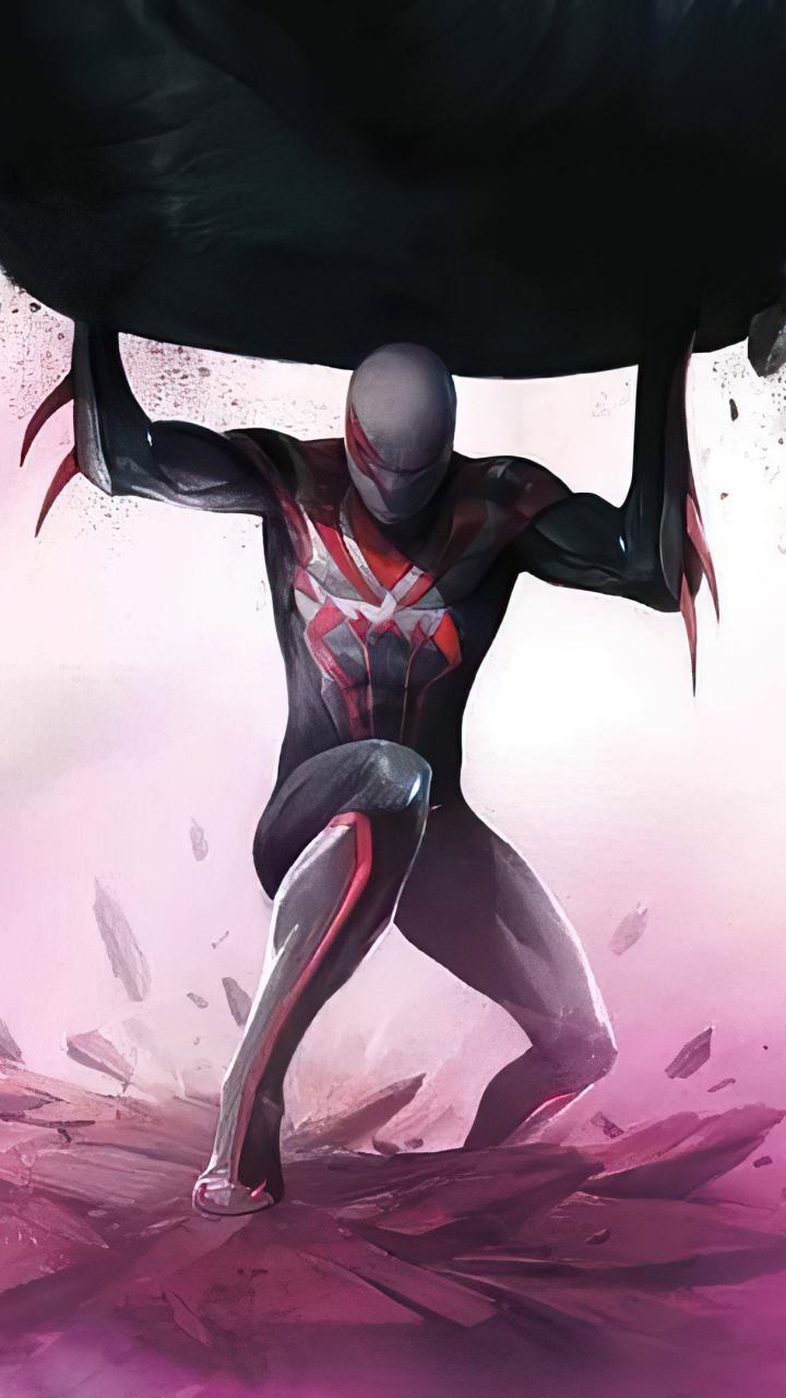 Descarga gratuita de fondo de pantalla para móvil de Historietas, Hombre Araña, Spider Man, Hombre Araña 2099.