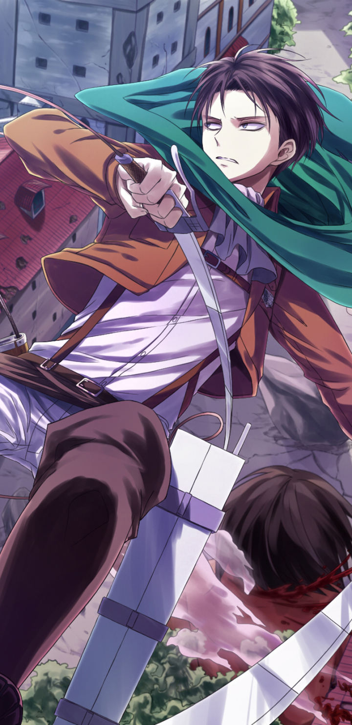 Download mobile wallpaper Anime, Shingeki No Kyojin, Attack On Titan, Levi Ackerman for free.