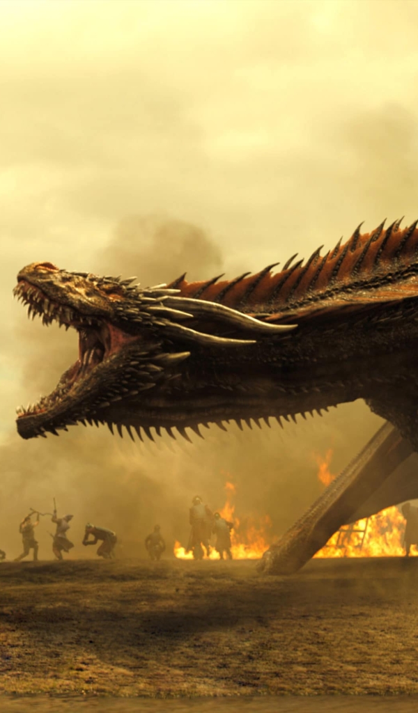 Download mobile wallpaper Game Of Thrones, Dragon, Tv Show, Drogon (Game Of Thrones) for free.