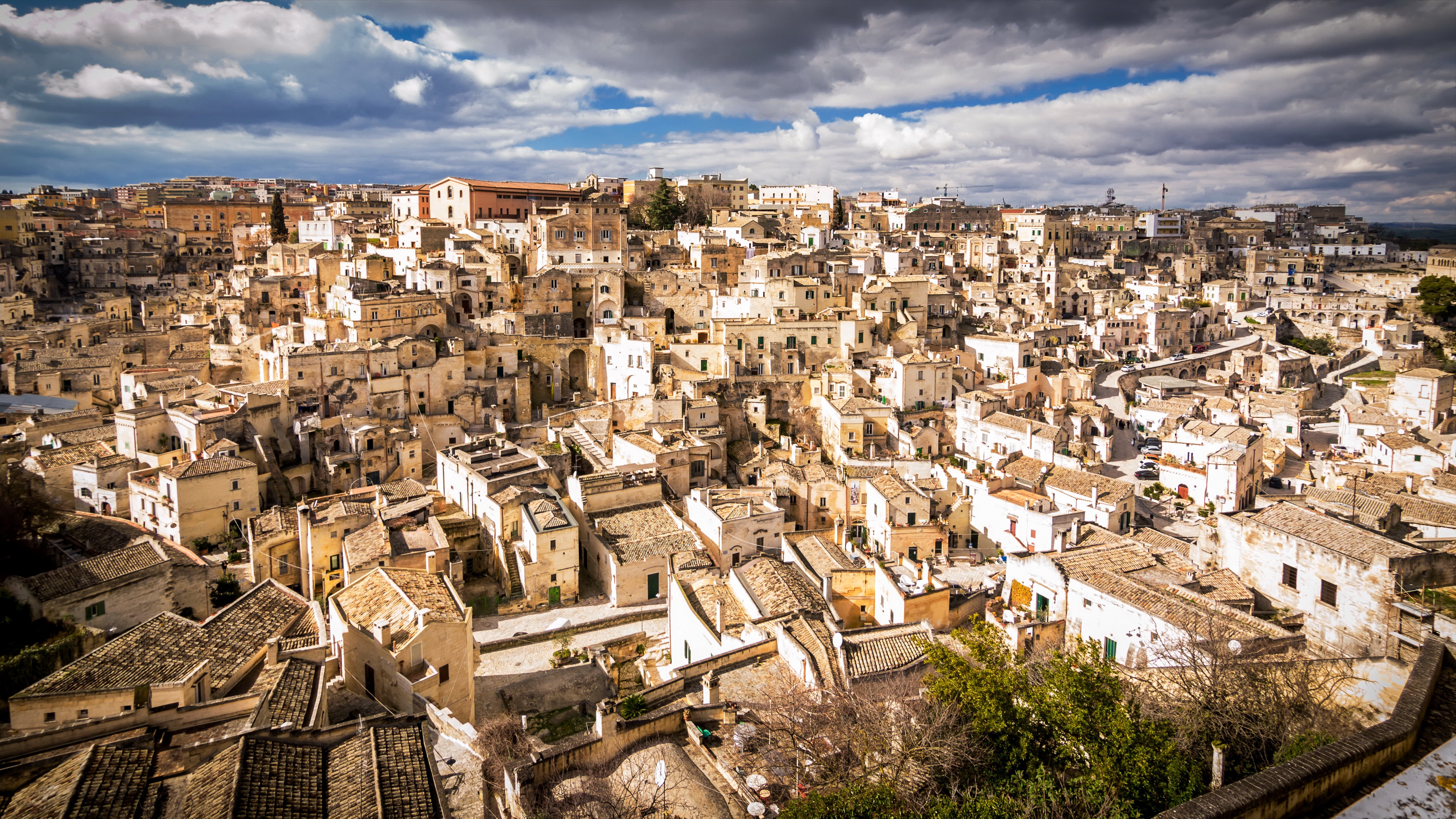 Download mobile wallpaper Italy, Man Made, Matera, Towns for free.