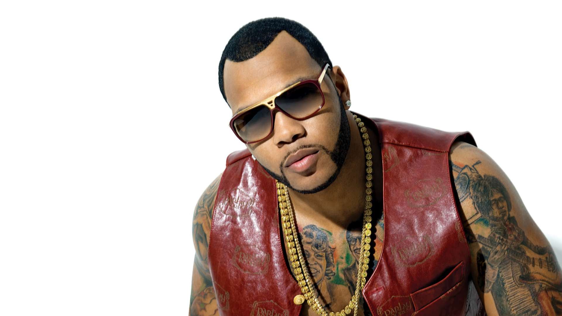 Download mobile wallpaper Music, Flo Rida for free.
