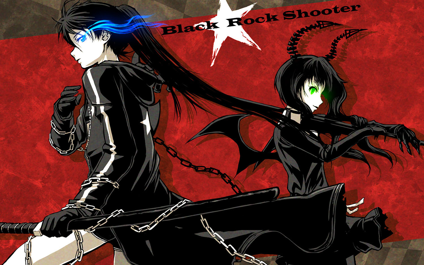 Free download wallpaper Anime, Black Rock Shooter, Dead Master (Black Rock Shooter) on your PC desktop
