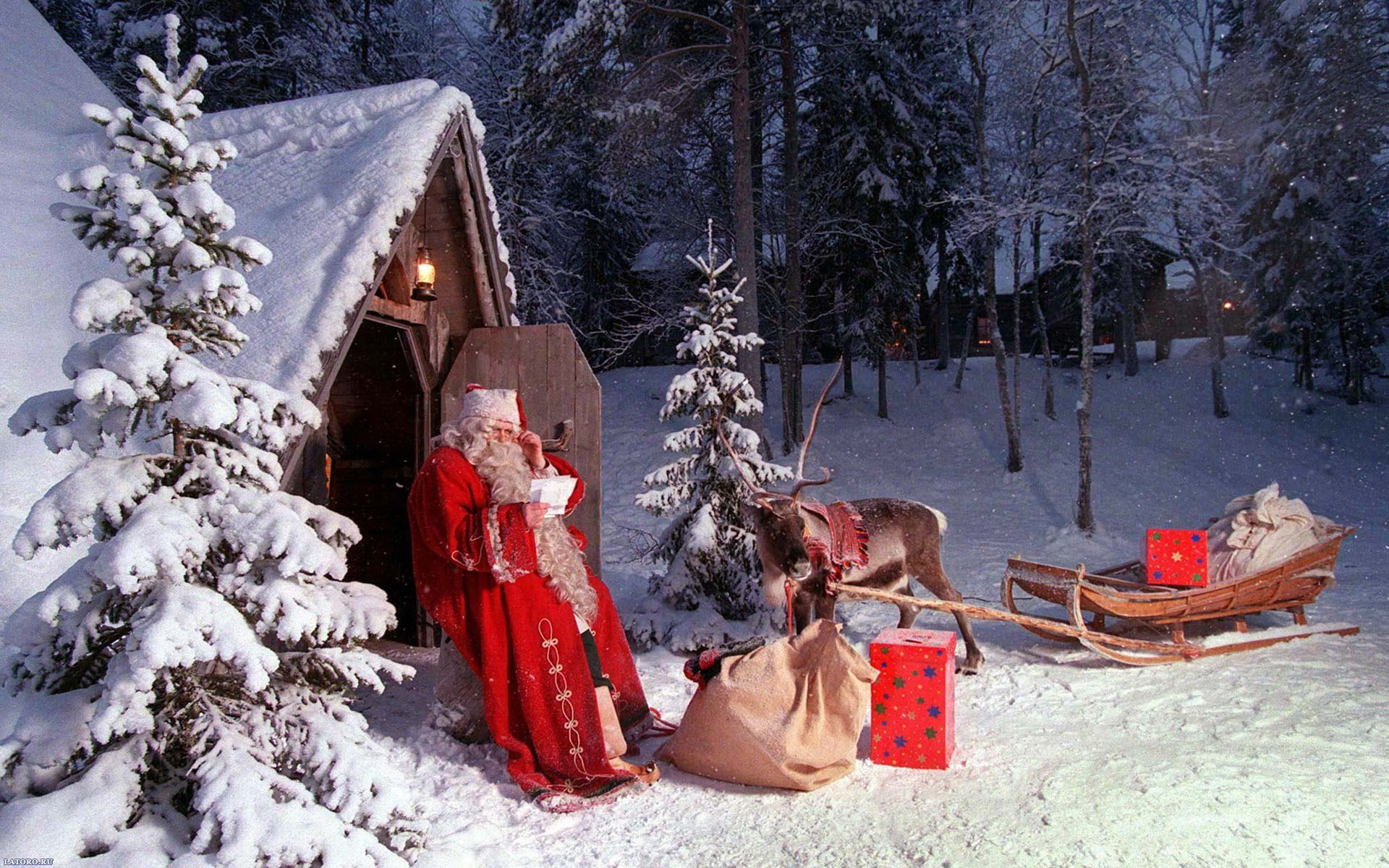 14050 Заставки и Обои Санта Клаус (Santa Claus) на телефон. Скачать  картинки бесплатно