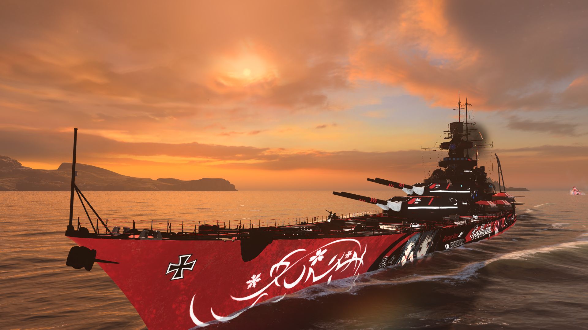 Laden Sie das Computerspiele, World Of Warships, Schlachtschiff Der Scharnhorst Klasse, Kriegsschiffe-Bild kostenlos auf Ihren PC-Desktop herunter