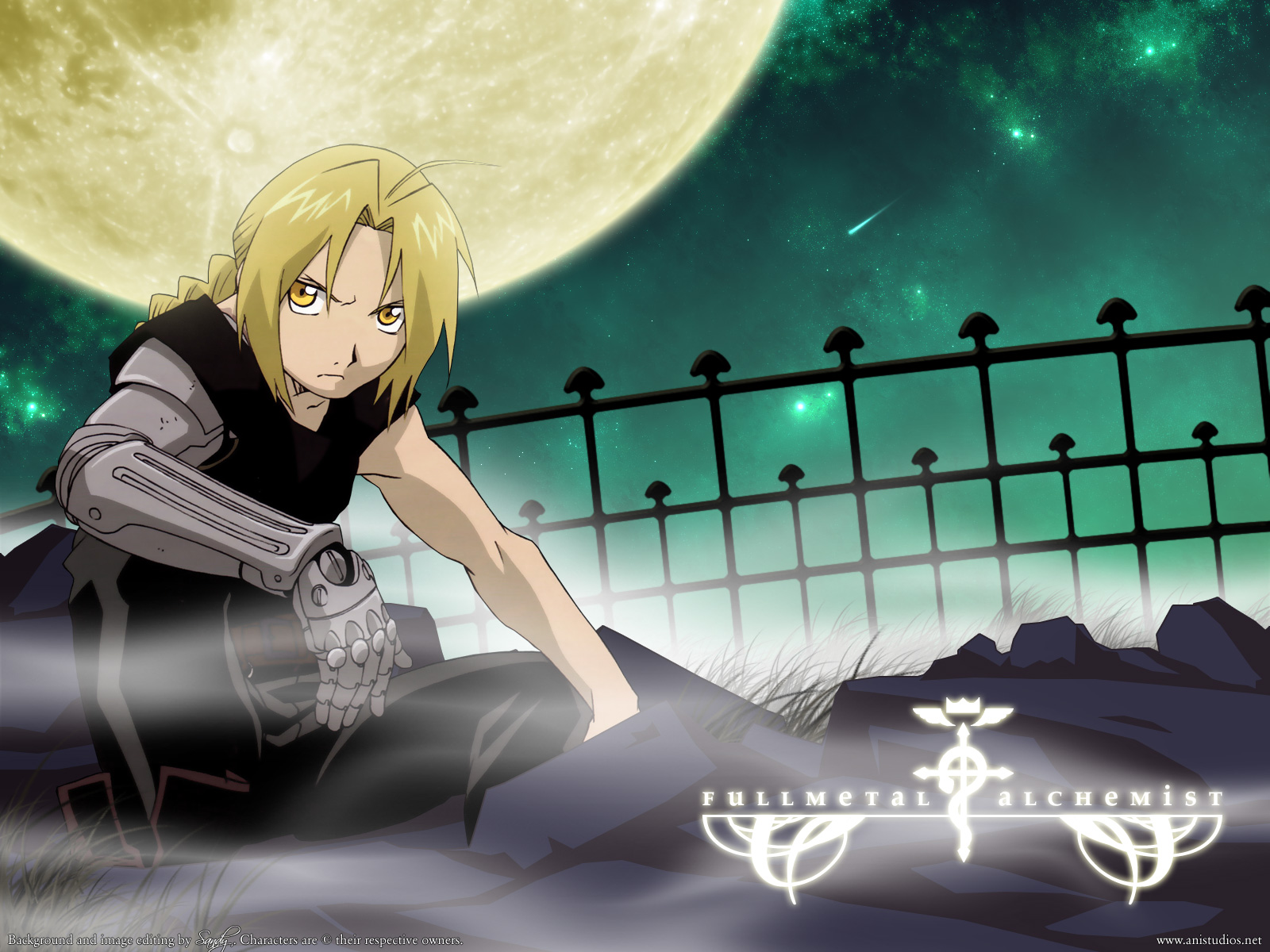 Handy-Wallpaper Edward Elric, Fullmetal Alchemist, Animes kostenlos herunterladen.