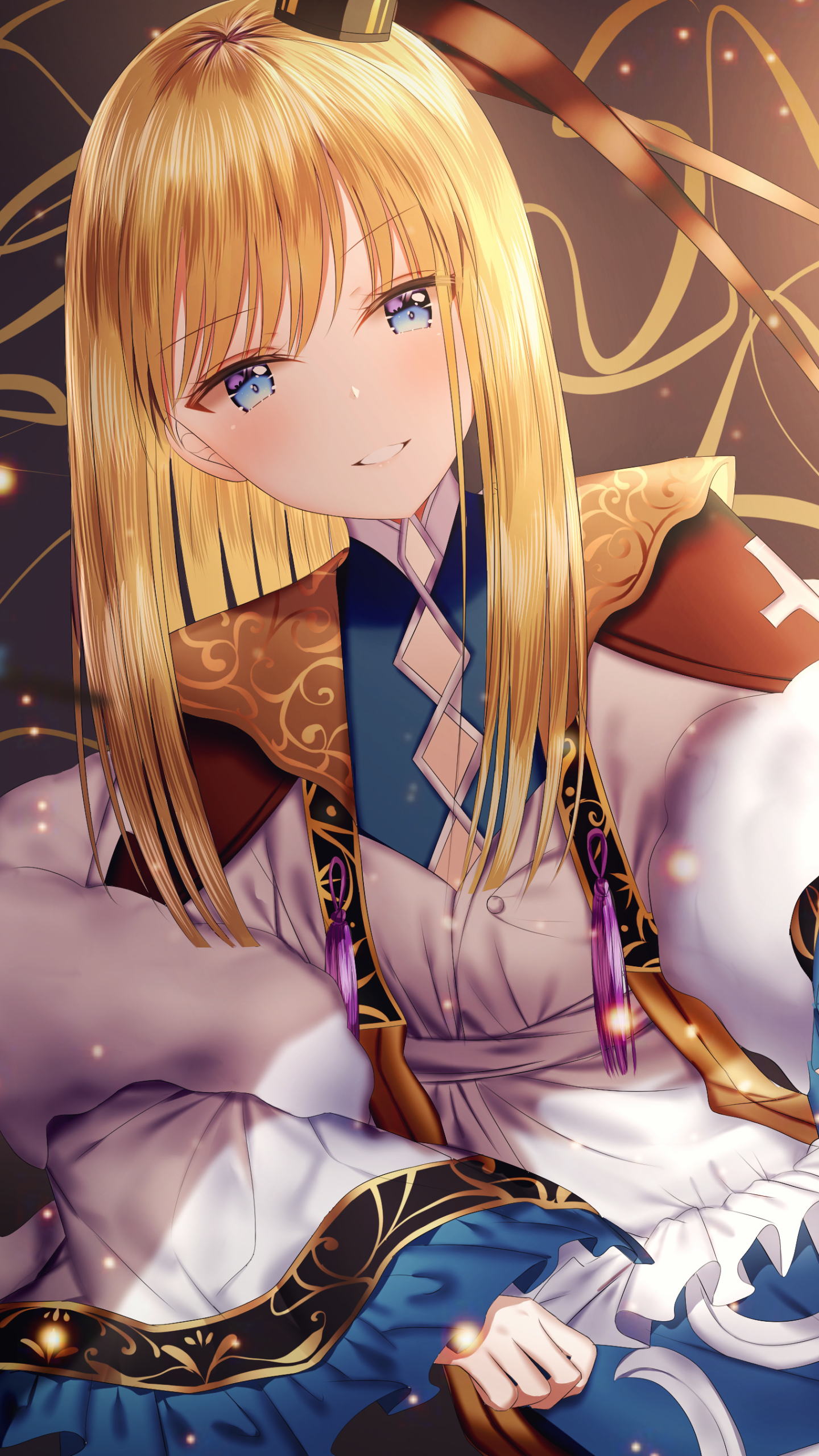 Download mobile wallpaper Anime, Blonde, Blue Eyes, Fate/grand Order, Reines El Melloi Archisorte, Fate Series for free.