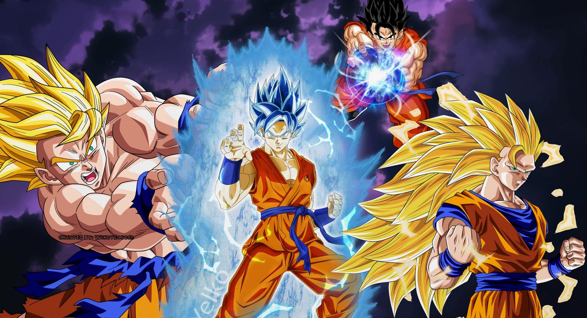 Handy-Wallpaper Animes, Son Goku, Dragon Ball: Doragon Bôru, Dragonball Super kostenlos herunterladen.