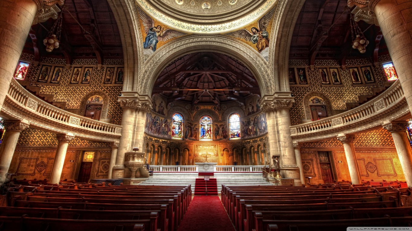 Download mobile wallpaper Religious, Stanford Memorial Church for free.