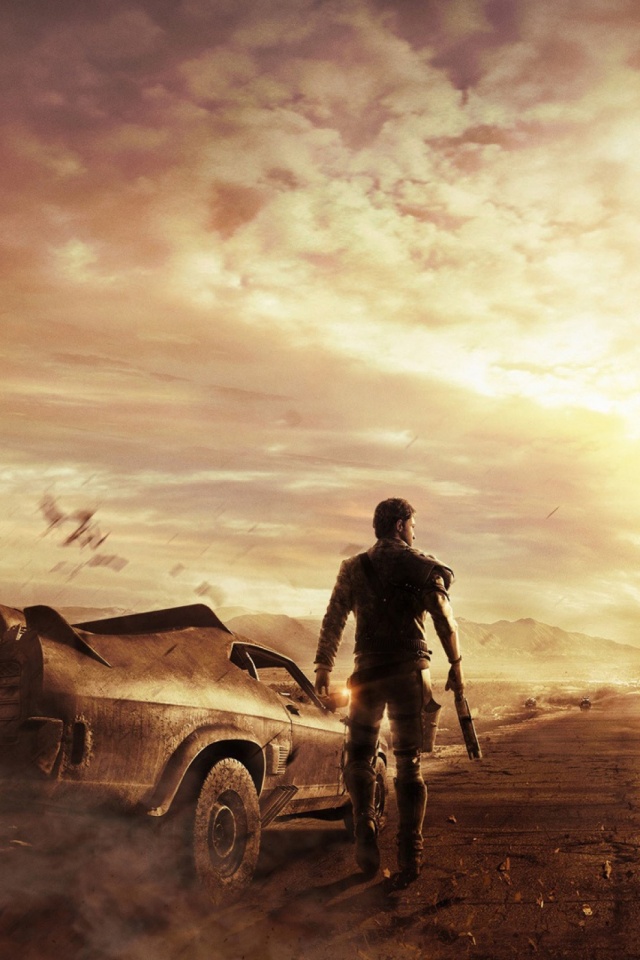 Download mobile wallpaper Sunset, Car, Vehicle, Video Game, Mad Max for free.