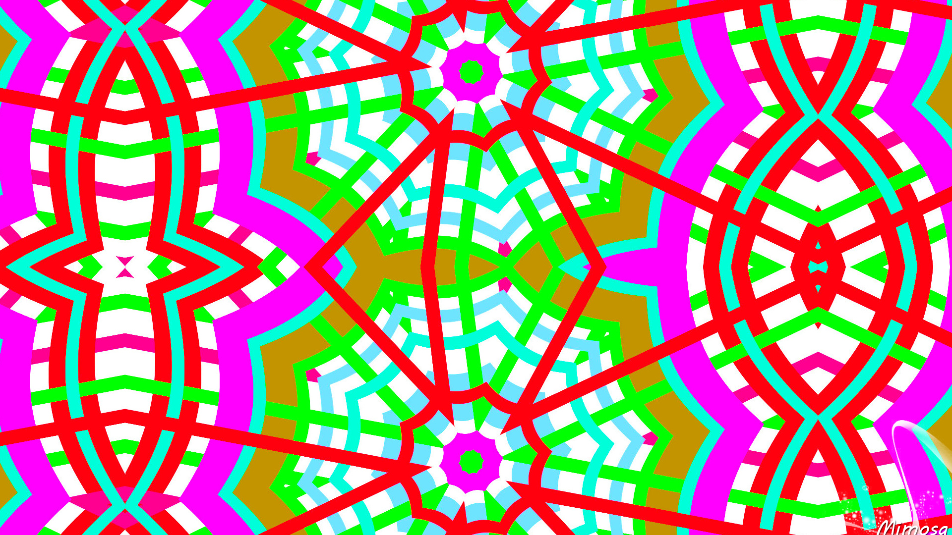 Free download wallpaper Abstract, Colorful, Kaleidoscope, Geometry on your PC desktop