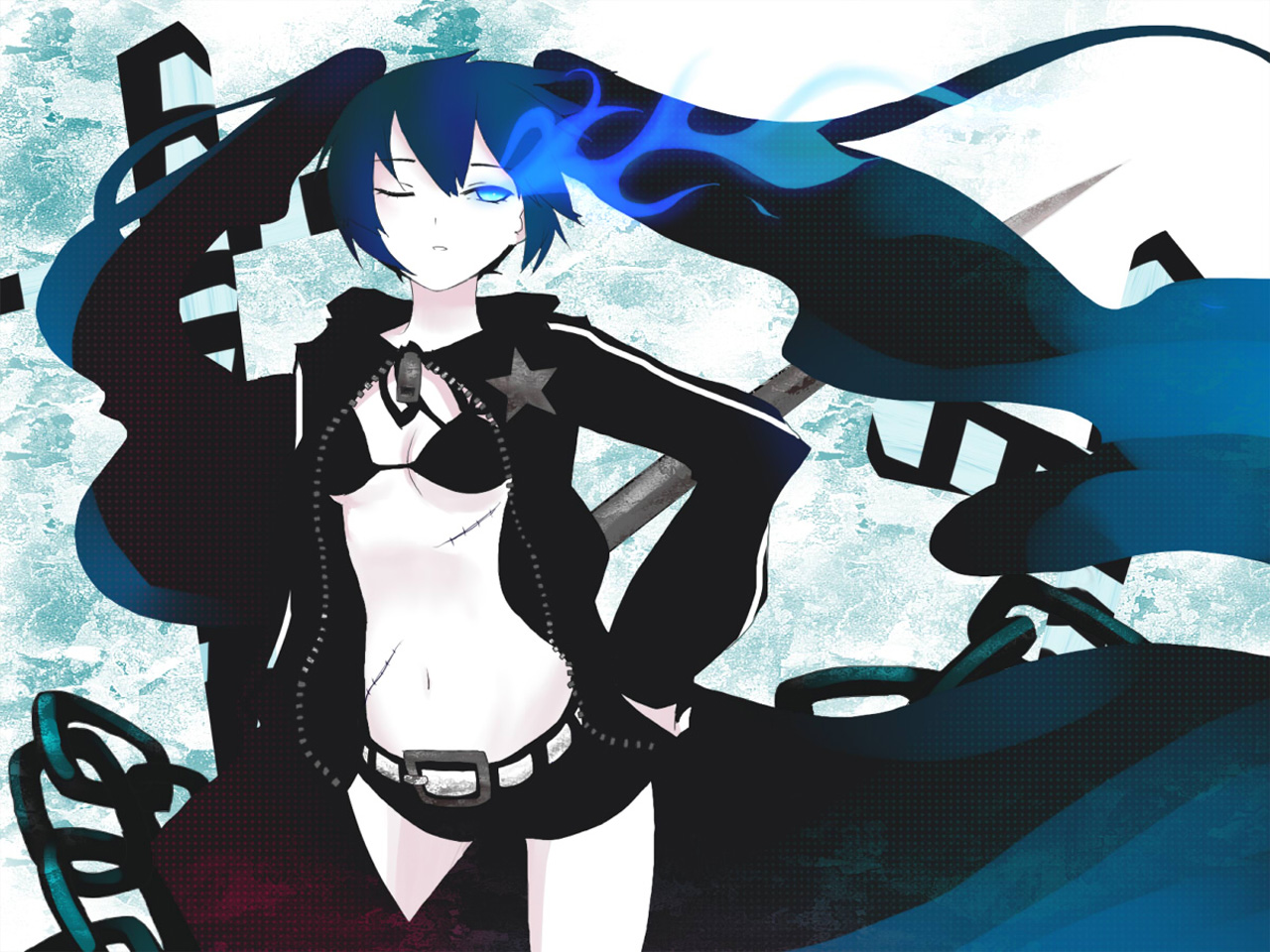 Téléchargez gratuitement l'image Black Rock Shooter, Animé sur le bureau de votre PC