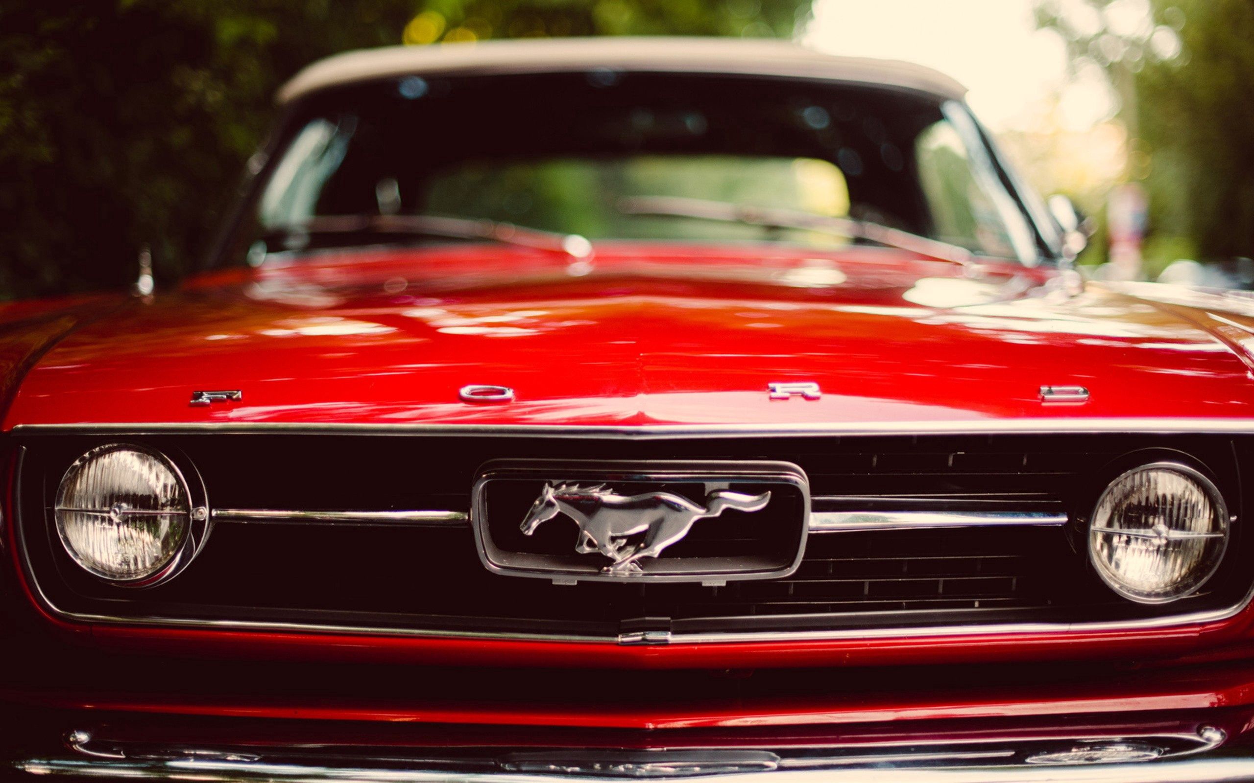 ford mustang, auto, cars, red HD wallpaper