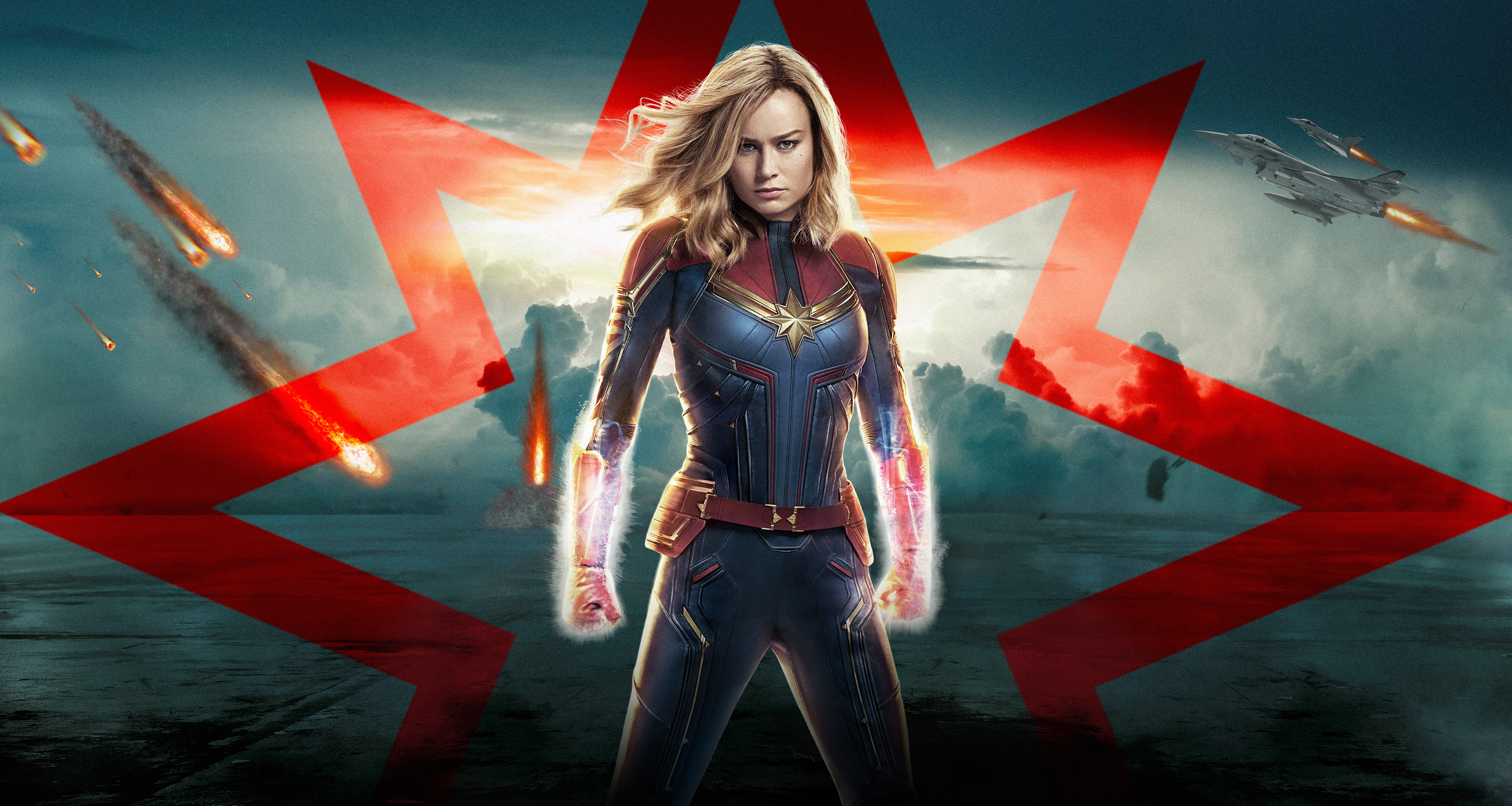 Téléchargez des papiers peints mobile Film, Captain Marvel gratuitement.