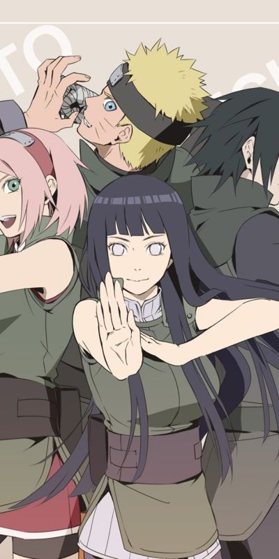 イメージを携帯電話にダウンロード: アニメ, なると, うちはサスケ