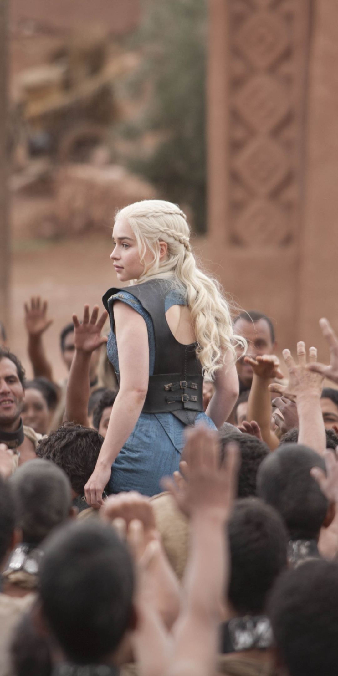 Handy-Wallpaper Fernsehserien, Game Of Thrones: Das Lied Von Eis Und Feuer, Daenerys Targaryen, Emilia Clarke kostenlos herunterladen.