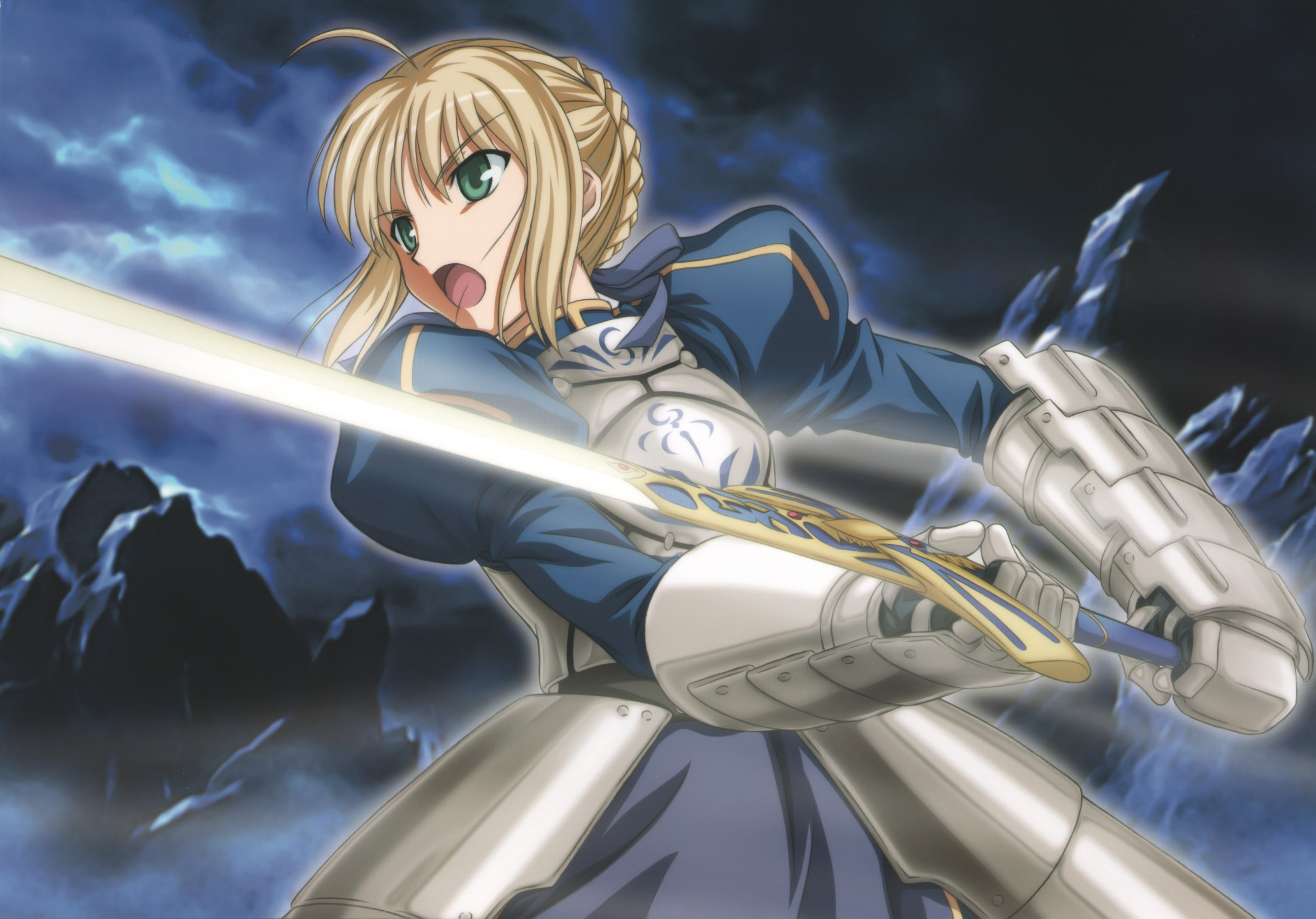 Baixar papel de parede para celular de Anime, Saber (Série Destino), Fate/stay Night gratuito.