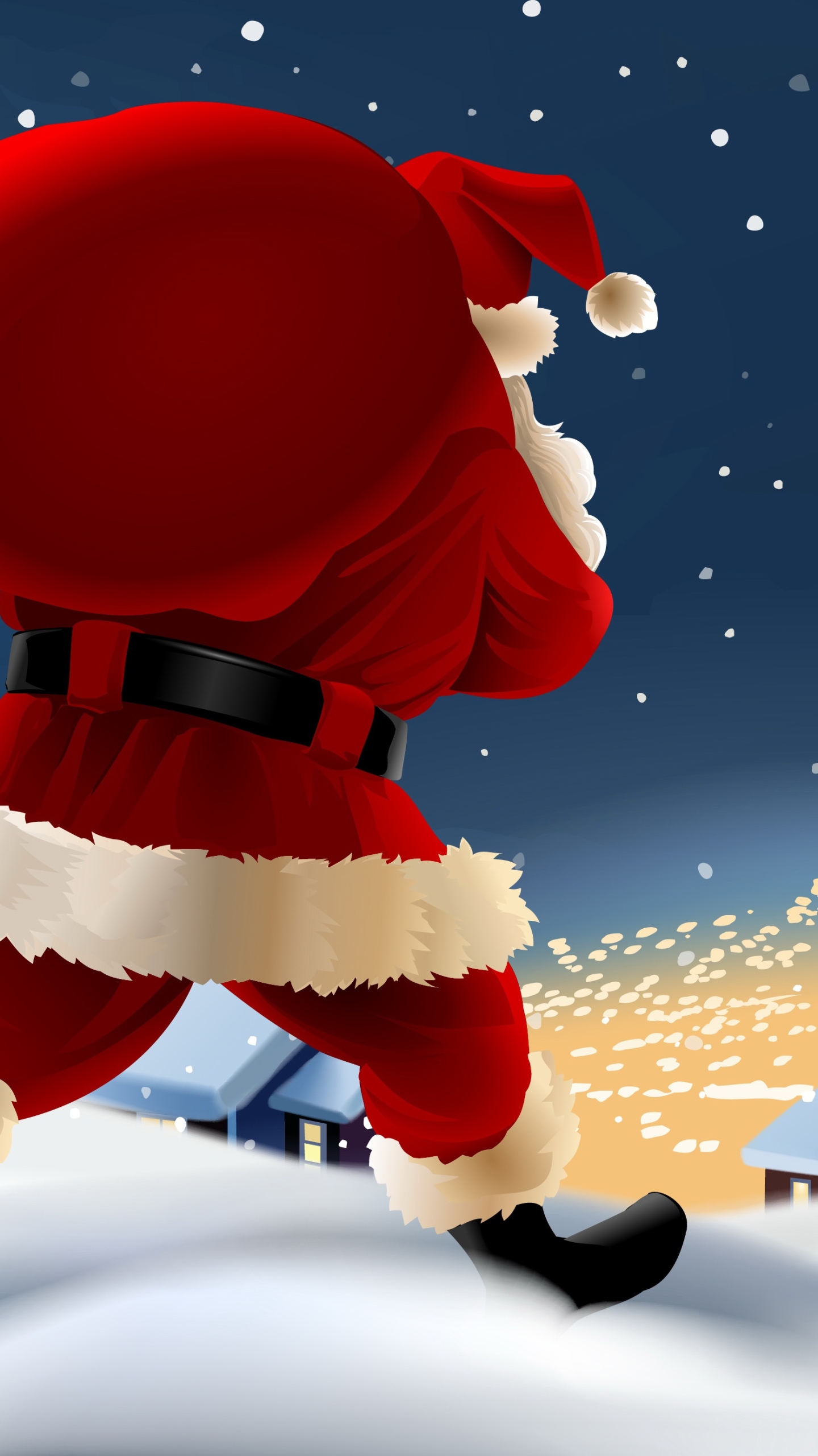 Descarga gratuita de fondo de pantalla para móvil de Navidad, Día Festivo, Papa Noel.