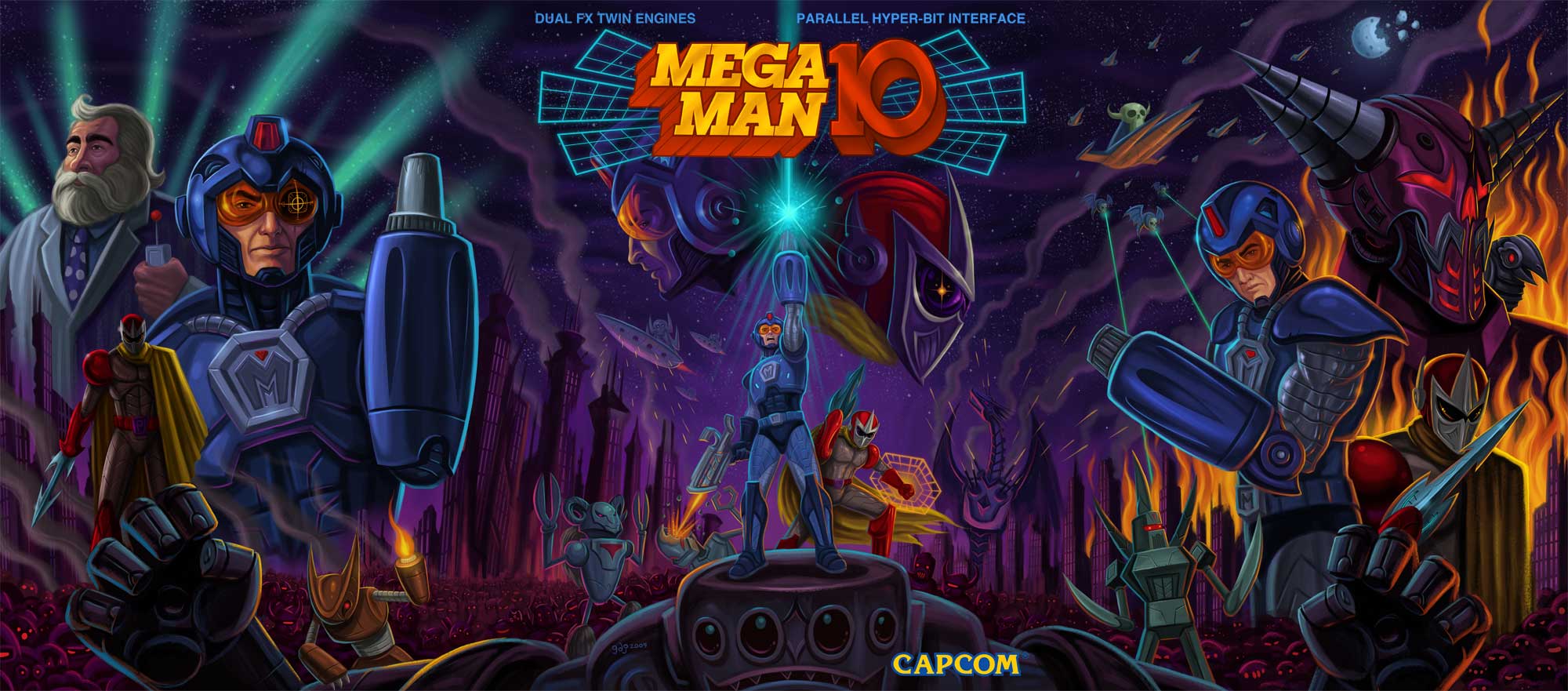 Los mejores fondos de pantalla de Mega Man 10 para la pantalla del teléfono