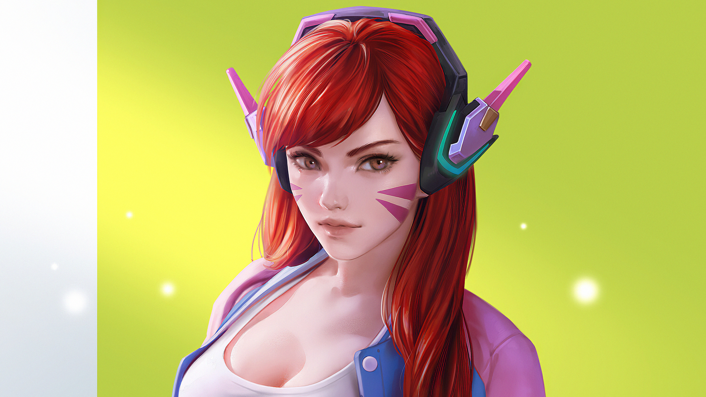 Free download wallpaper Overwatch, Video Game, Red Hair, D Va (Overwatch) on your PC desktop