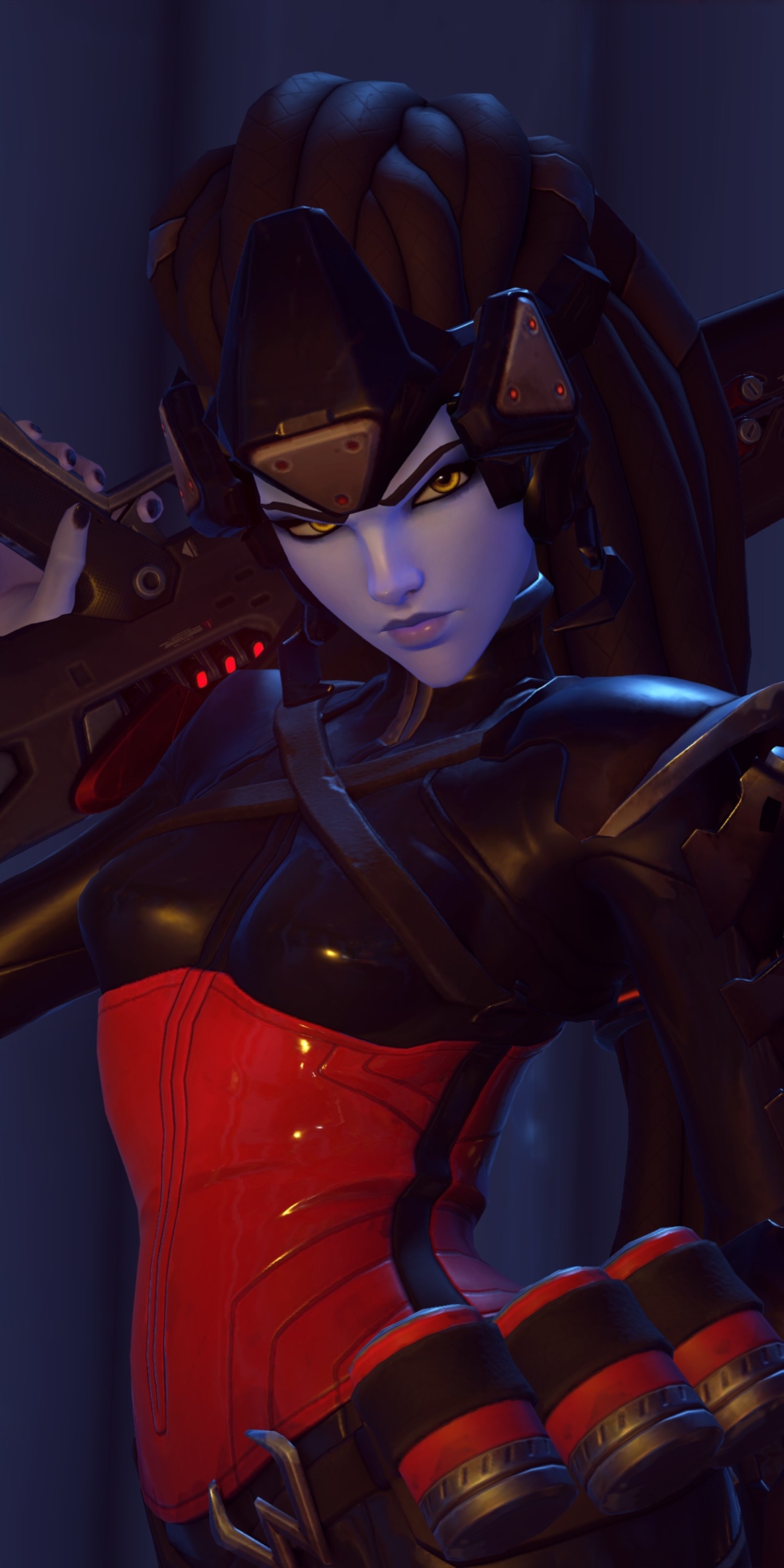 Скачати мобільні шпалери Відеогра, Надзор, Widowmaker (Overwatch) безкоштовно.