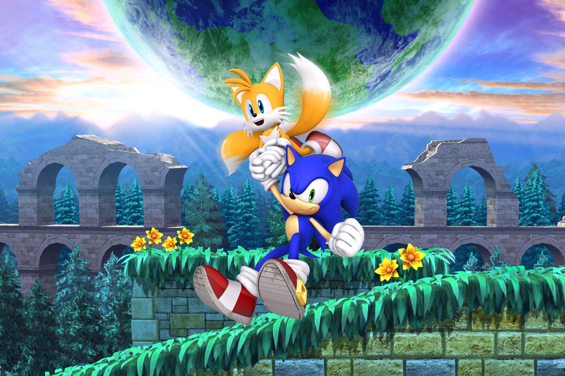 Die besten Sonic The Hedgehog 4: Episode Ii-Hintergründe für den Telefonbildschirm
