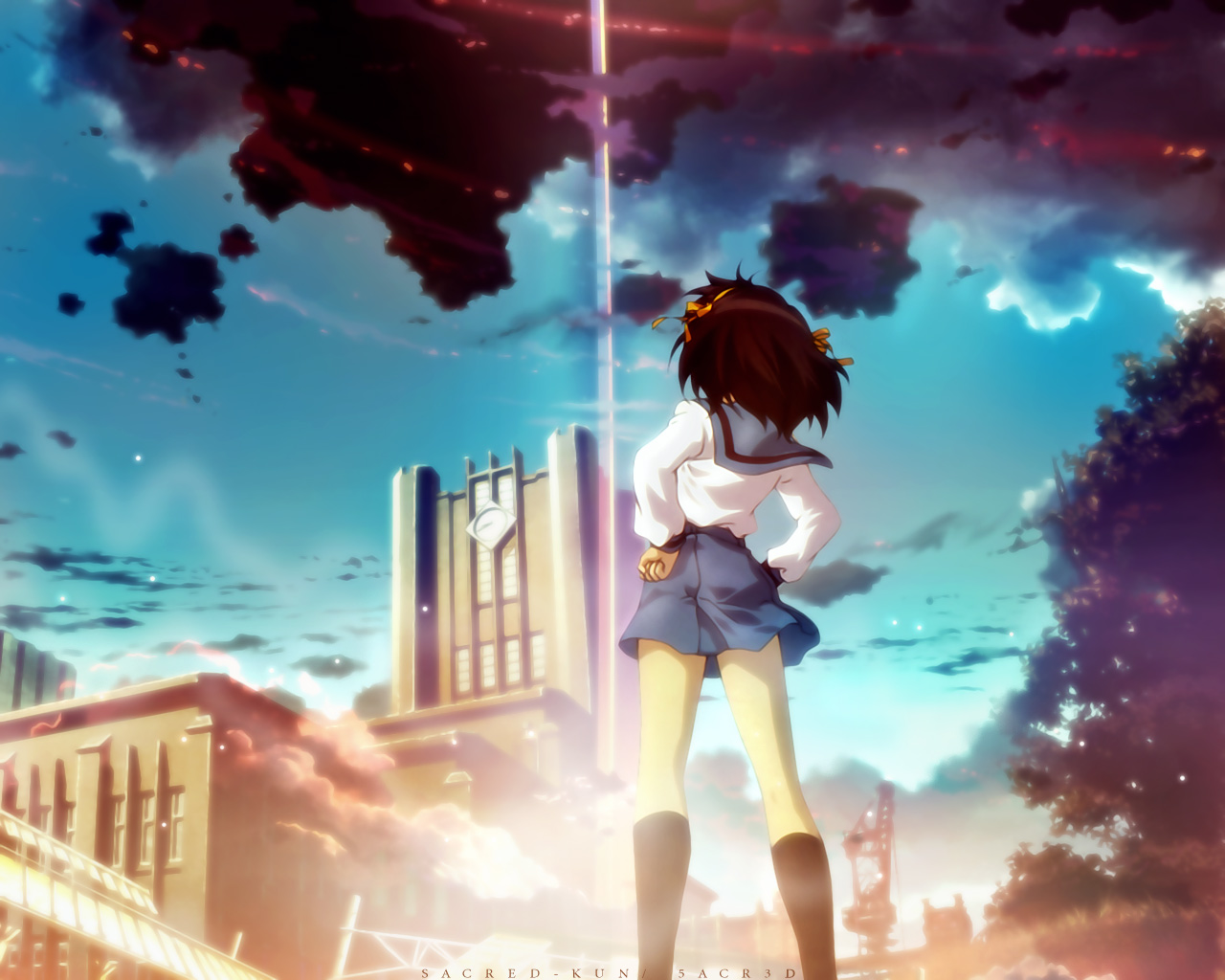 Baixar papel de parede para celular de Anime, Haruhi Suzumiya, Suzumiya Haruhi No Yûutsu gratuito.