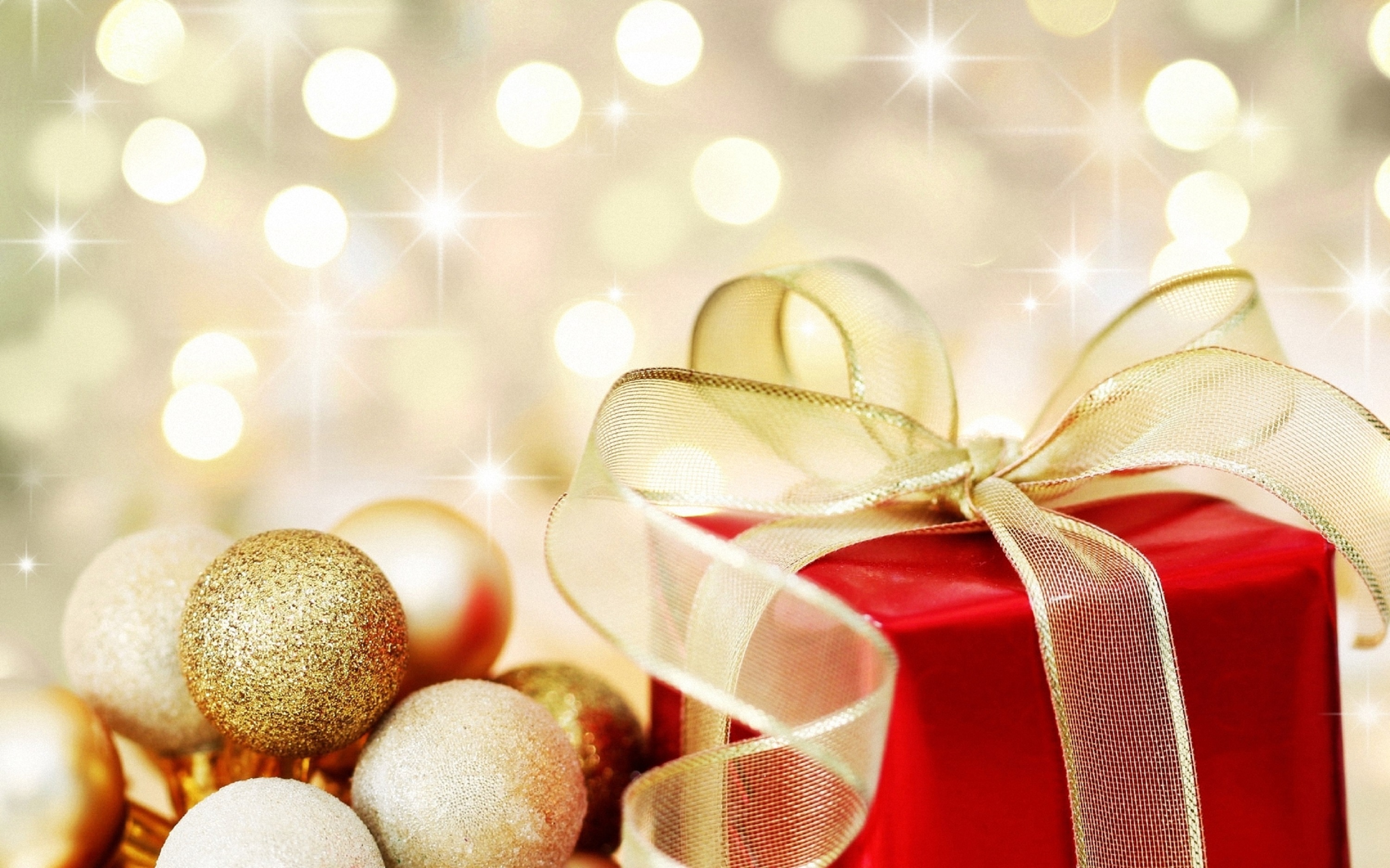 Завантажити шпалери безкоштовно Різдво, Свято, Подарунок, Стрічка, Різдвяні Прикраси картинка на робочий стіл ПК