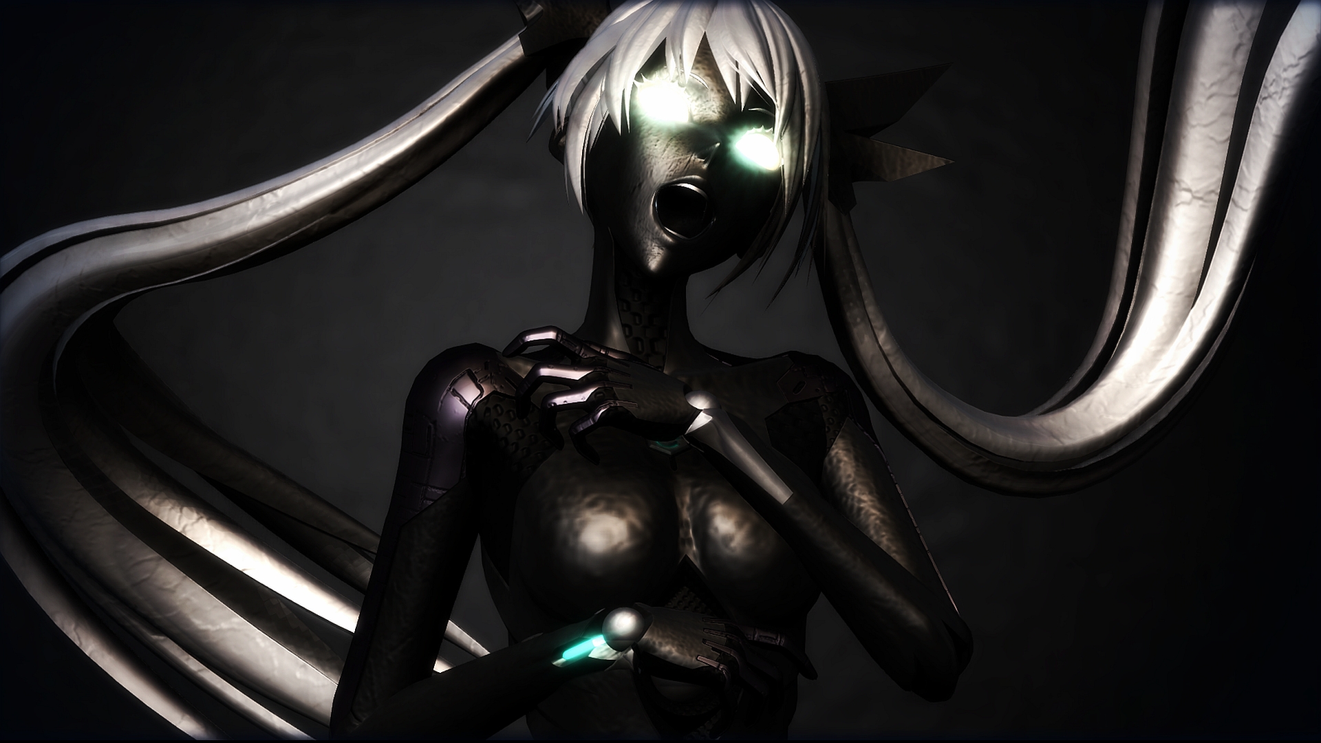 Laden Sie das Dunkel, Vocaloid, Hatsune Miku, Animes-Bild kostenlos auf Ihren PC-Desktop herunter