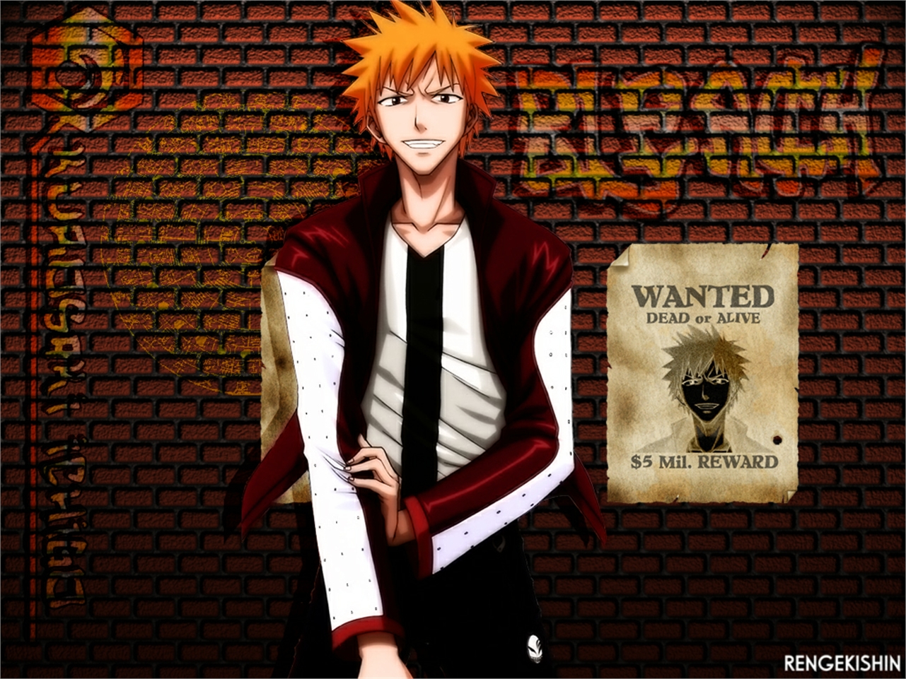 Handy-Wallpaper Bleach, Animes, Ichigo Kurosaki kostenlos herunterladen.