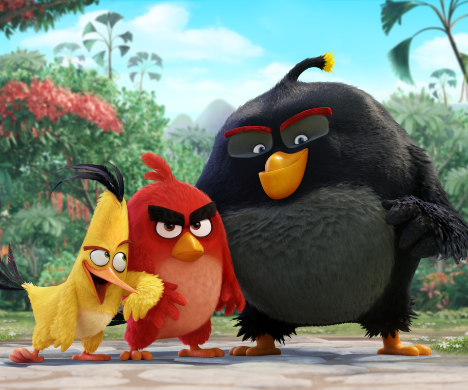Скачать картинку Кино, Разгневанные Птички, Angry Birds В Кино в телефон бесплатно.