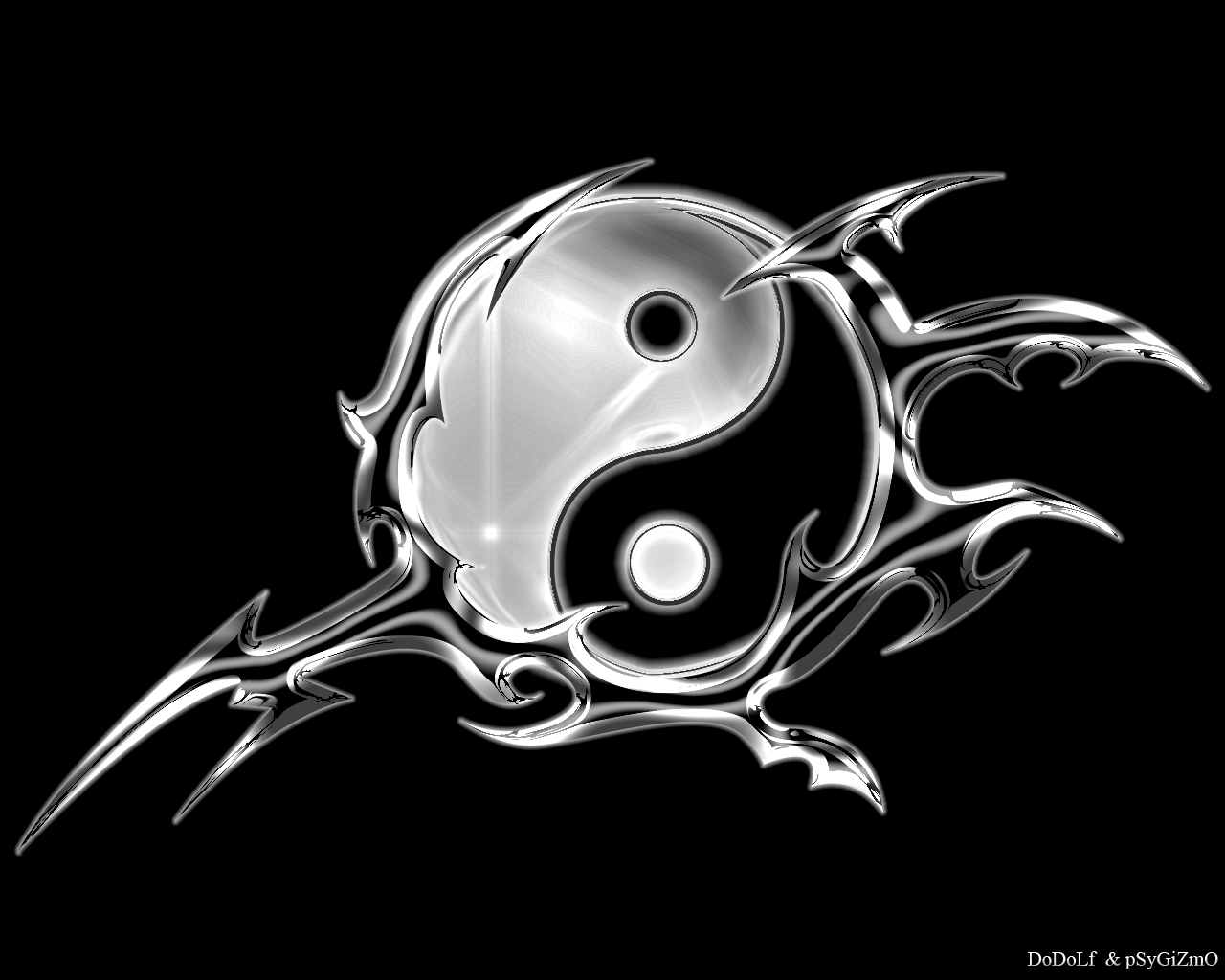 1472166 télécharger l'image yin et yang, logo, religieux, noir blanc - fonds d'écran et économiseurs d'écran gratuits