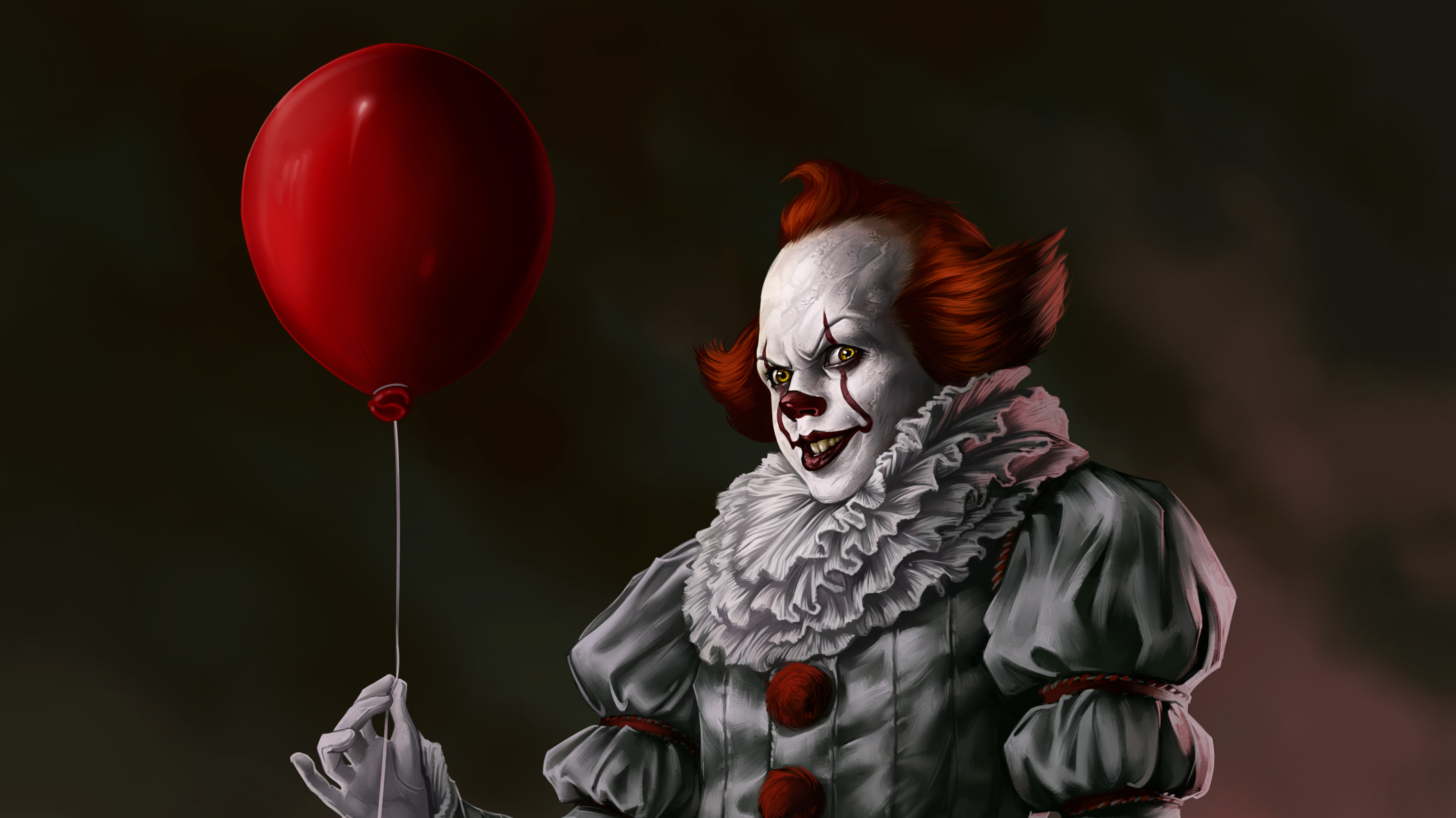 movie, it (2017), clown, creepy, pennywise (it)