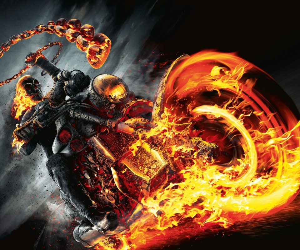 PC Wallpapers movie, ghost rider: spirit of vengeance, ghost rider