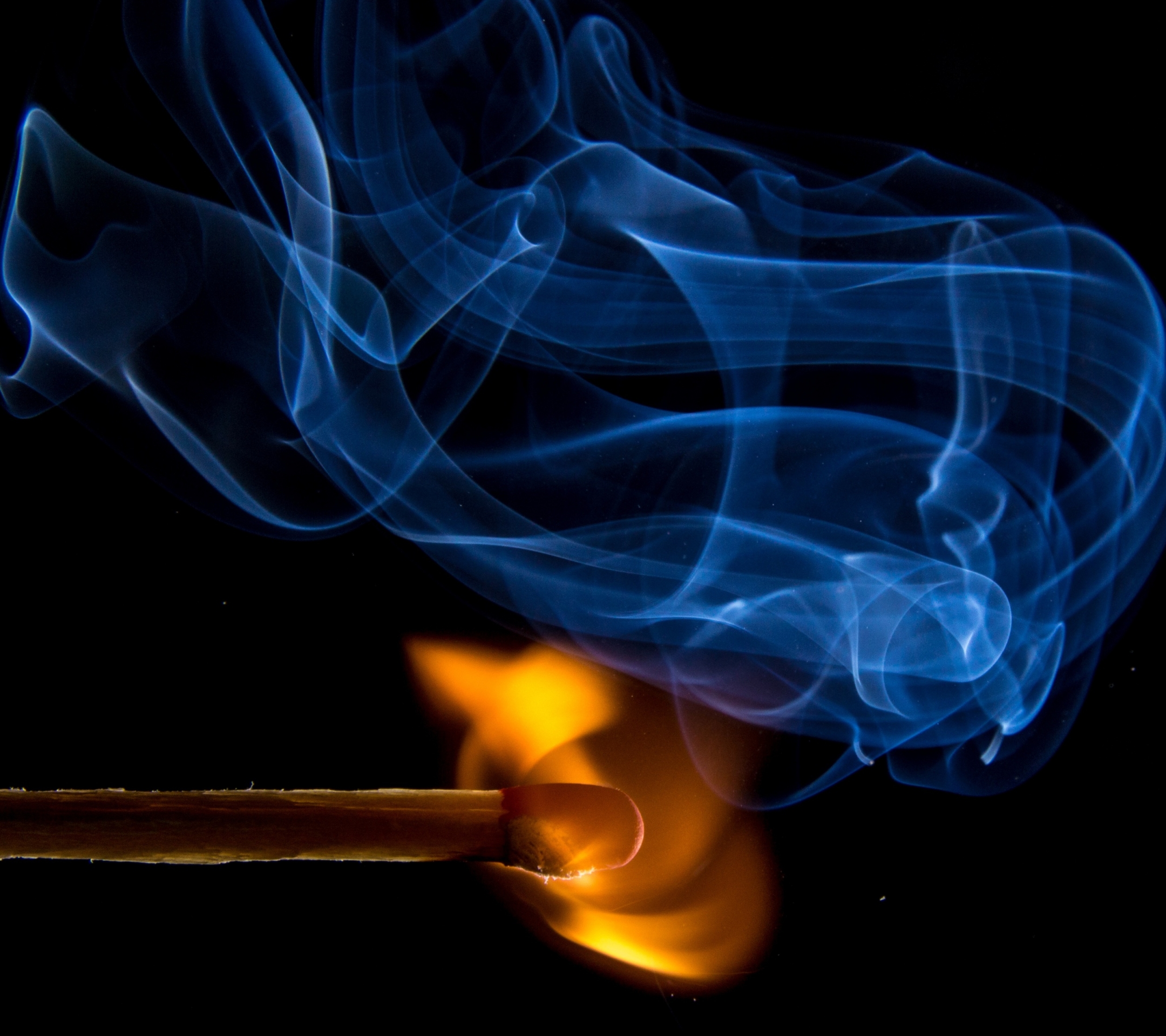Free download wallpaper Fire, Smoke, Match, Photography on your PC desktop