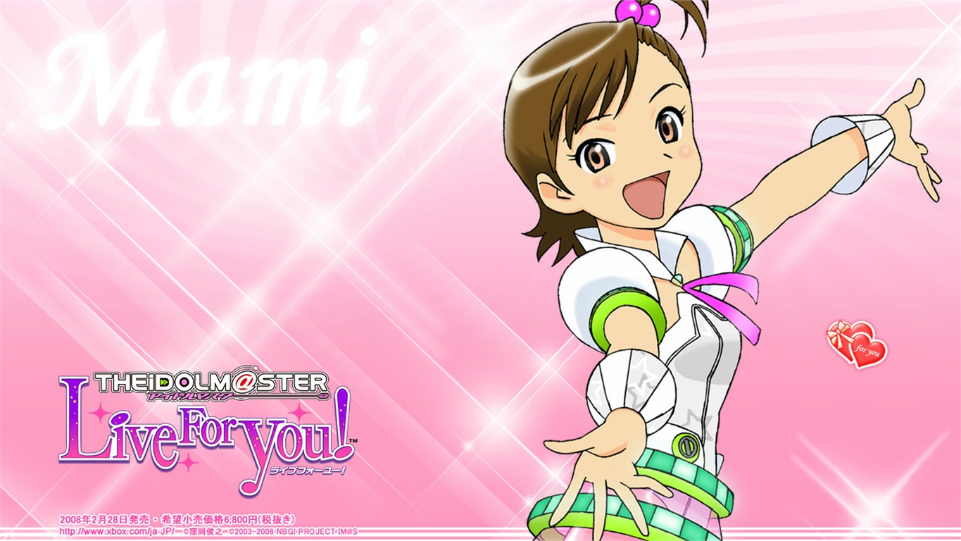 Baixar papel de parede para celular de Mami Futami, The Idolm@ster, Anime gratuito.