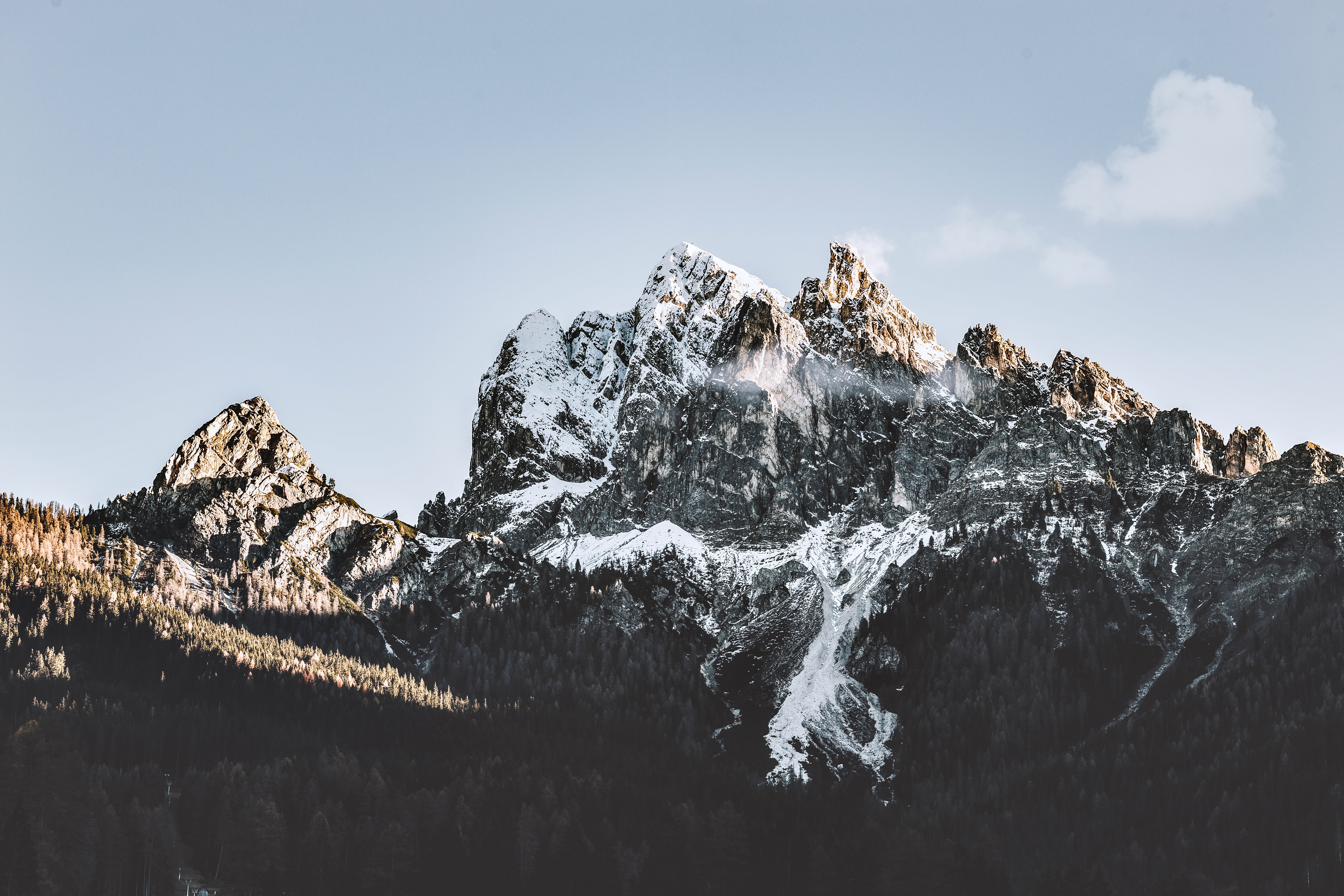 Free download wallpaper Nature, Mountains, Rocks, Vertex, Snow Covered, Snowbound, Landscape, Tops on your PC desktop