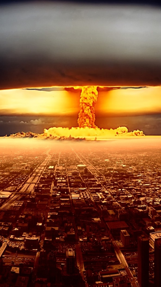 1310159 Hintergrundbild herunterladen atombombe, militär, explosion, stadt, großstadt, nukleare explosion, apokalypse - Bildschirmschoner und Bilder kostenlos