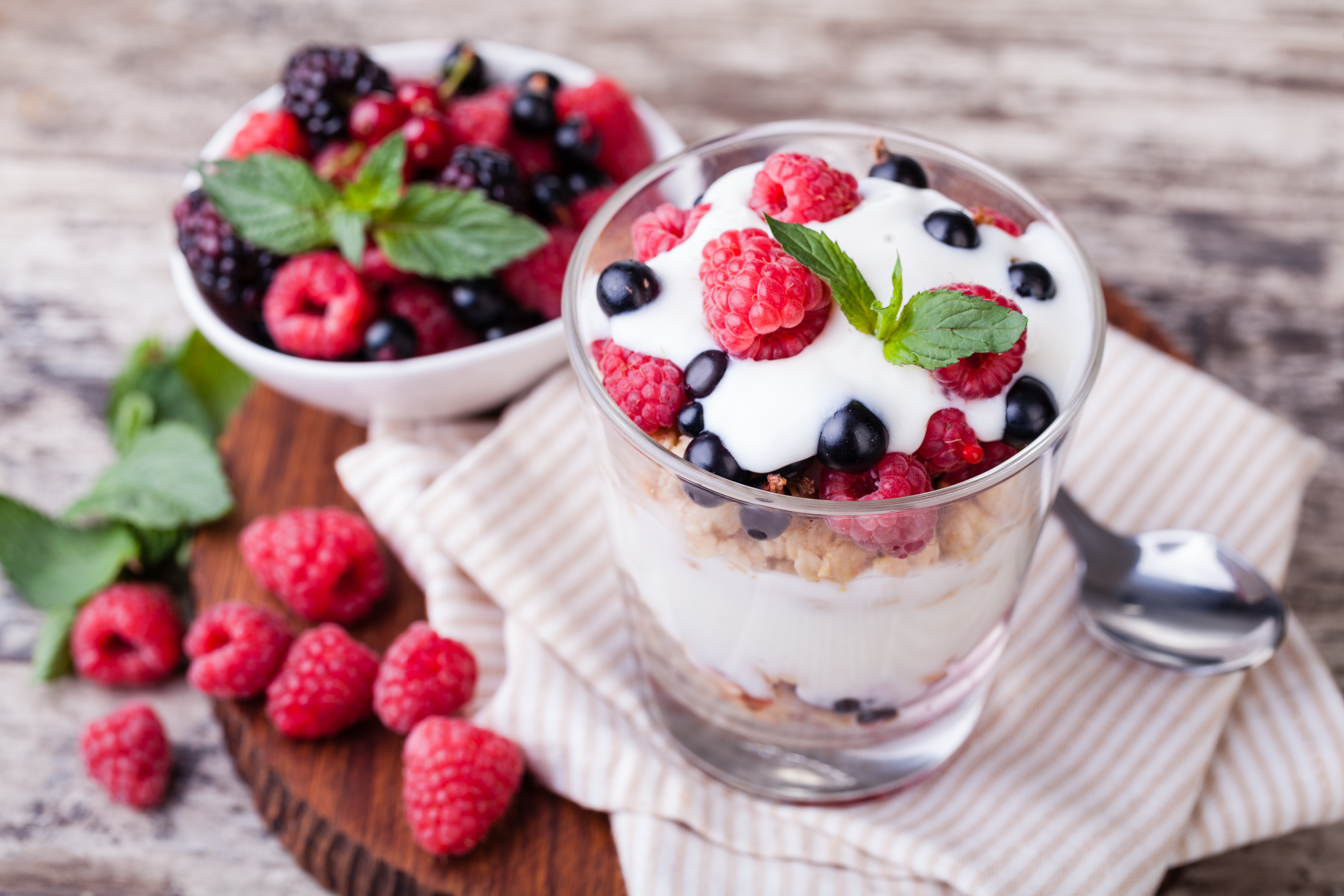 Download mobile wallpaper Food, Dessert, Blueberry, Raspberry, Berry, Fruit for free.