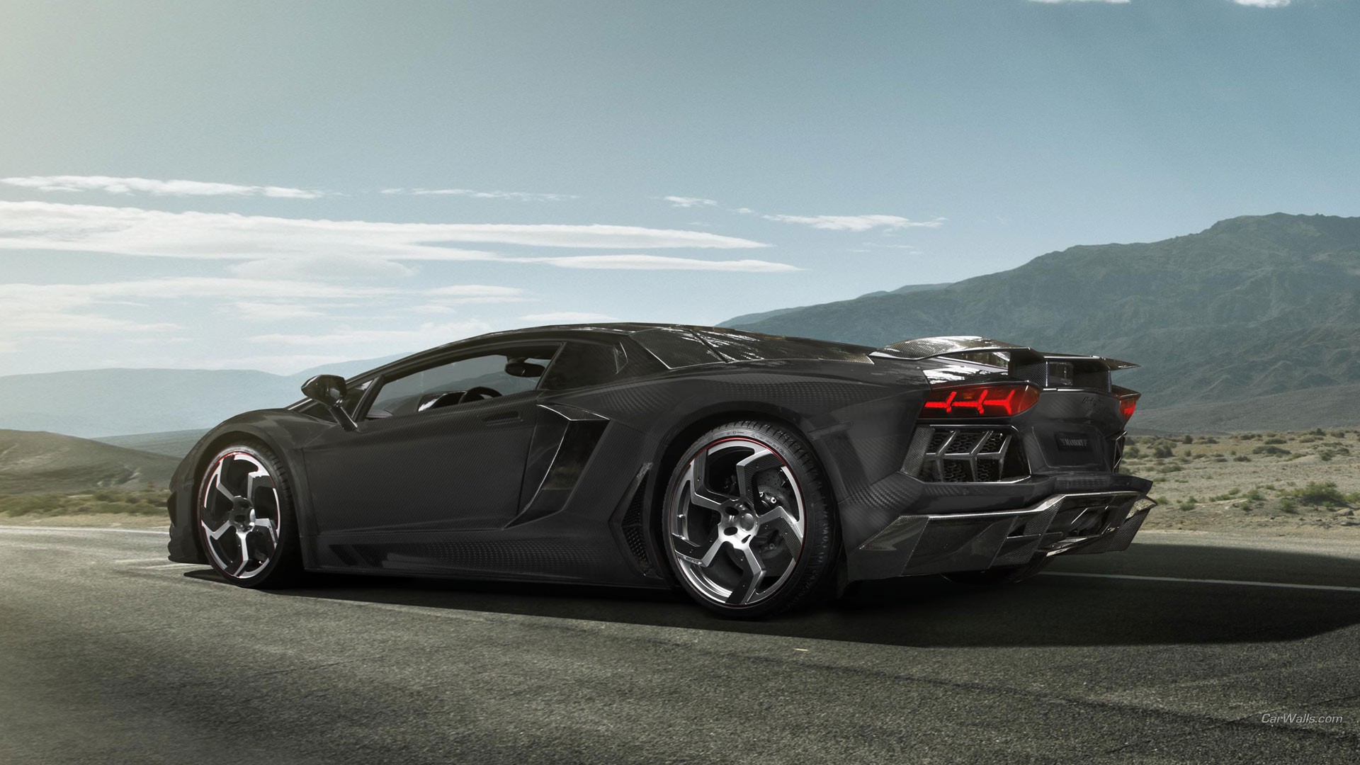 Download mobile wallpaper Lamborghini Aventador, Black Car, Lamborghini, Vehicles, Car for free.