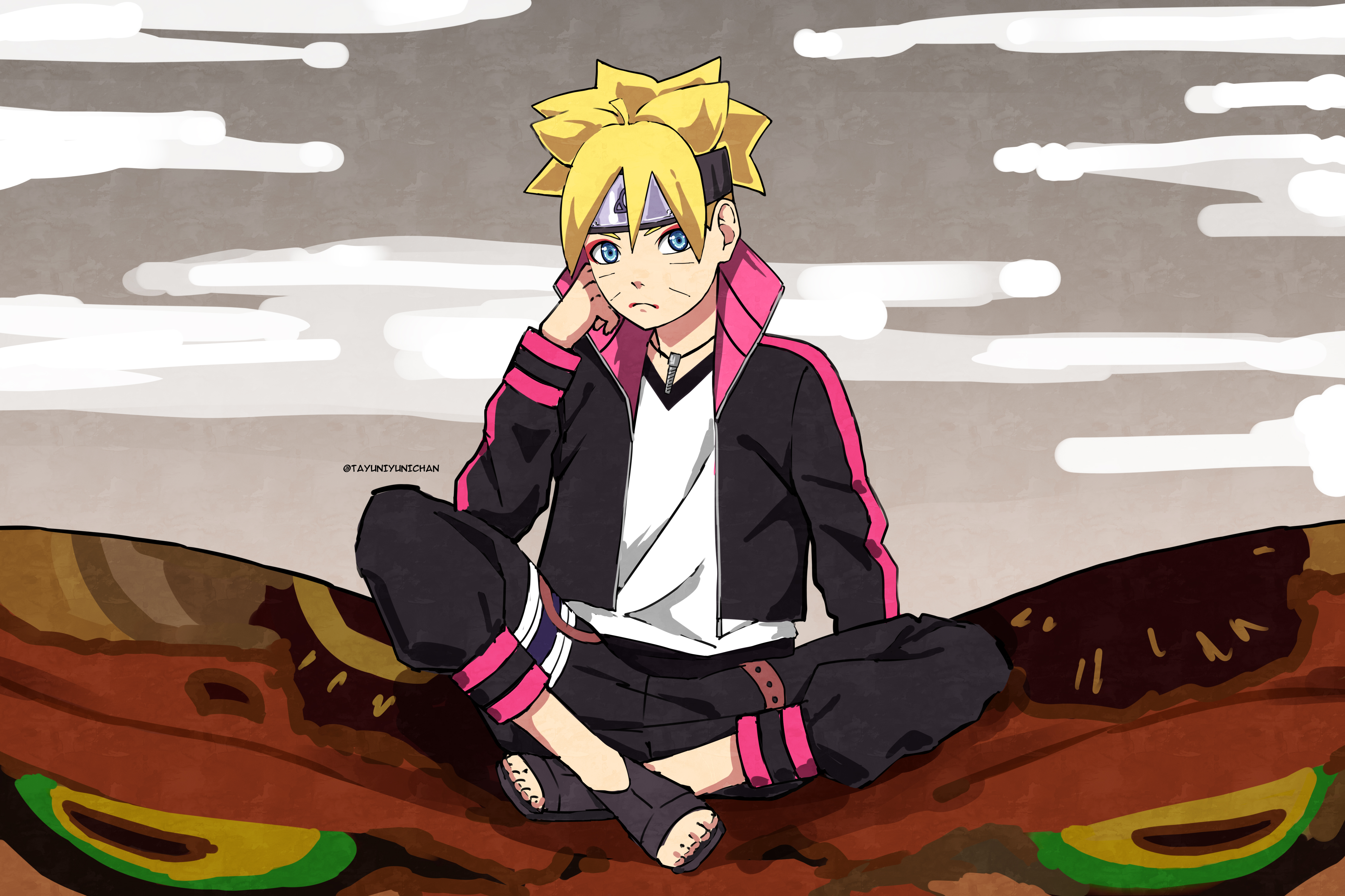 Handy-Wallpaper Naruto, Blaue Augen, Blondinen, Animes, Boruto Uzumaki, Boruto kostenlos herunterladen.