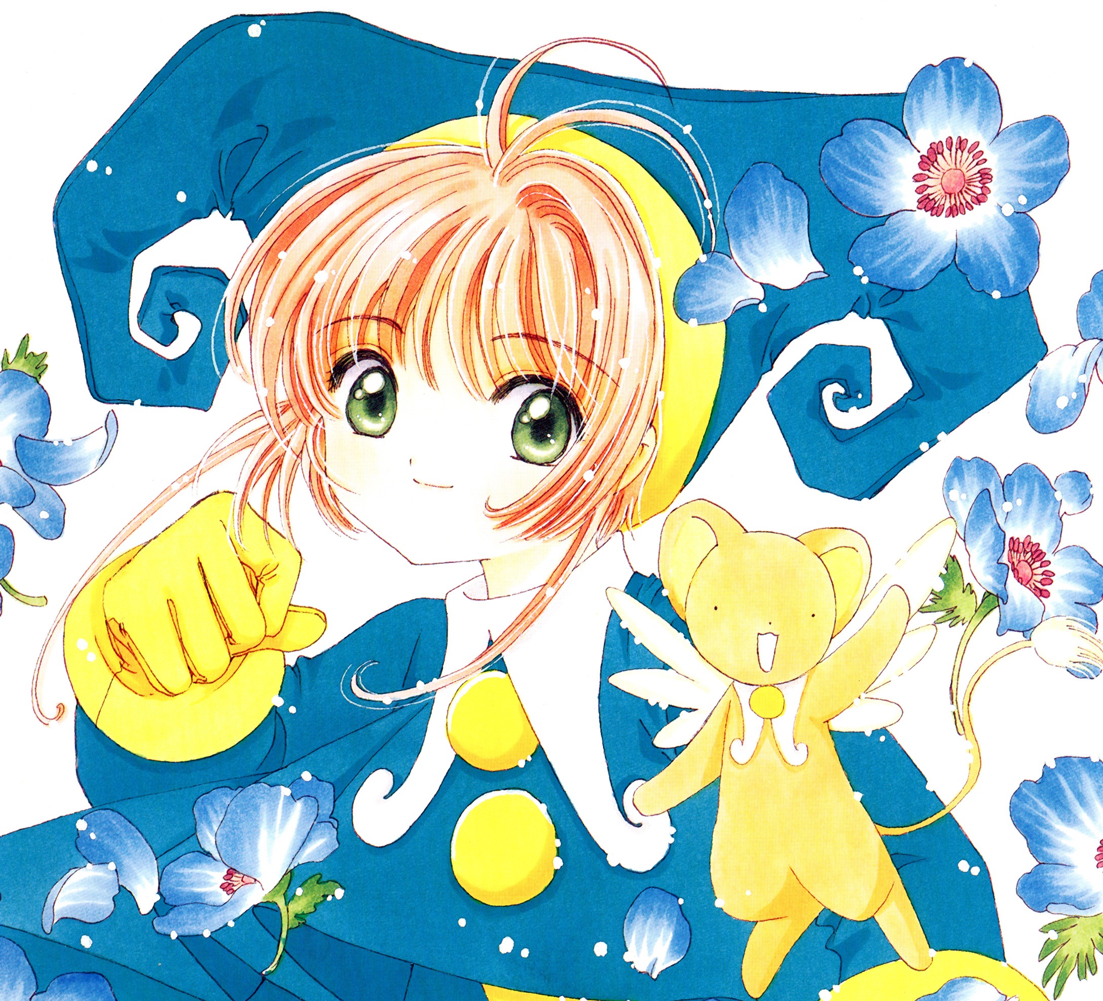 Baixar papel de parede para celular de Anime, Sakura Card Captors, Sakura Kinomoto, Keroberos (Sakura Card Captor) gratuito.