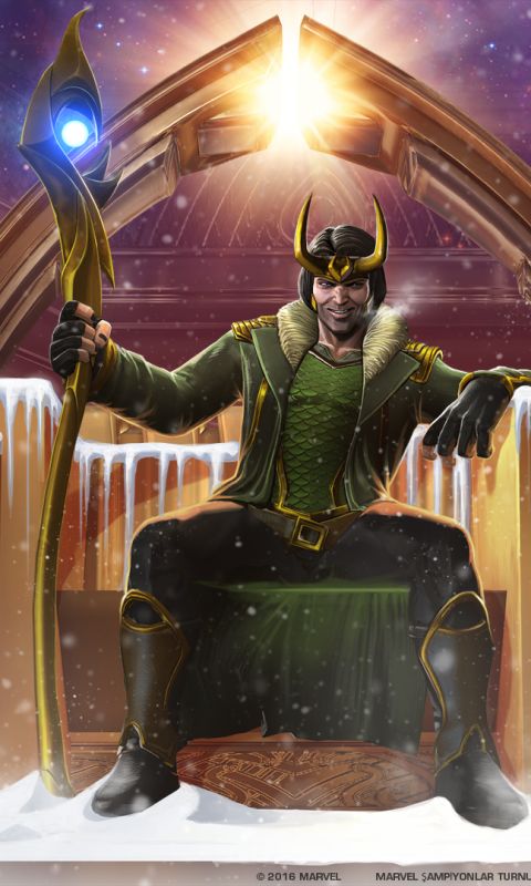 Handy-Wallpaper Computerspiele, Loki (Marvel Comics), Marvel: Contest Of Champions kostenlos herunterladen.