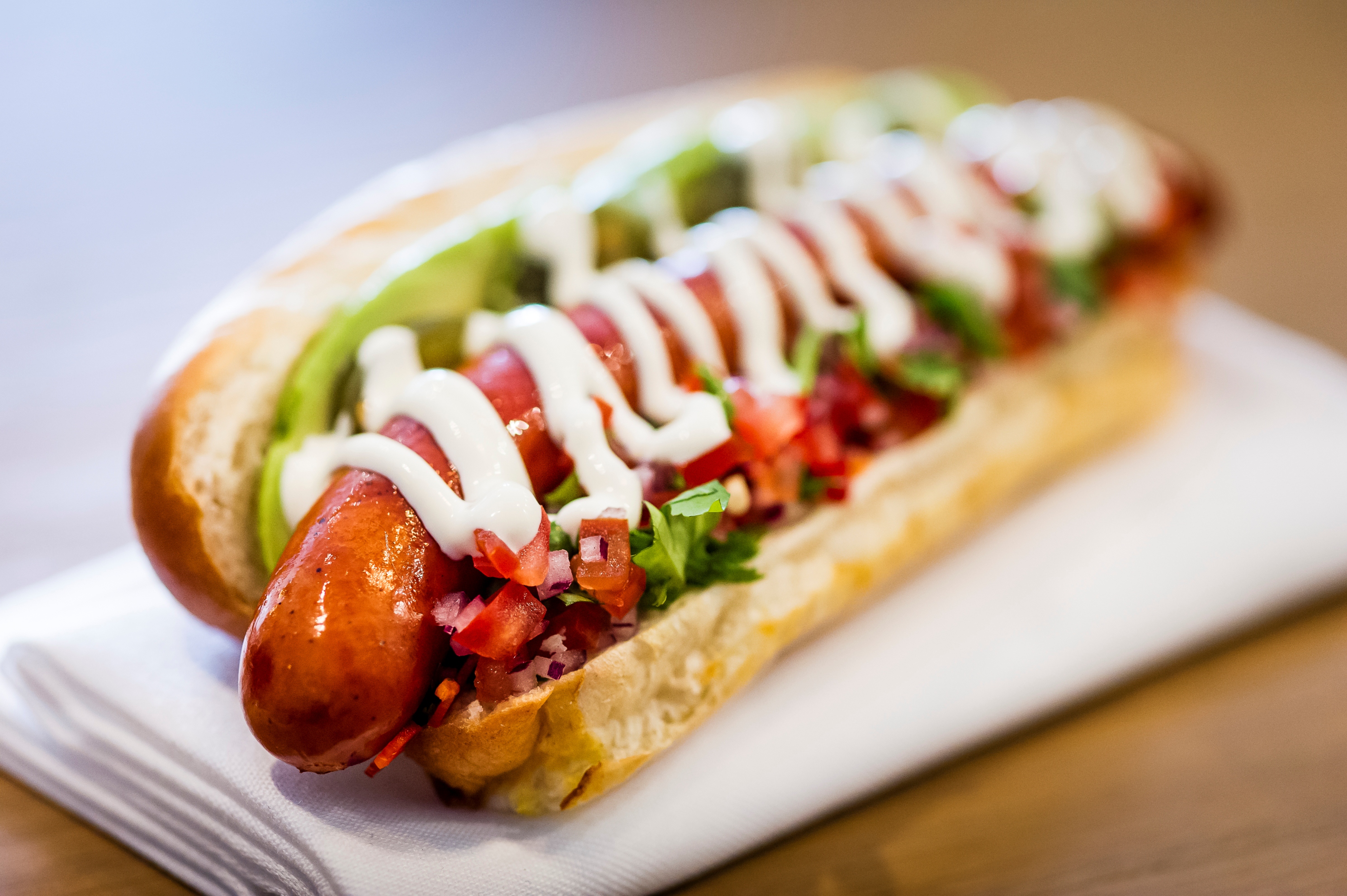 708923 Bild herunterladen nahrungsmittel, hotdog - Hintergrundbilder und Bildschirmschoner kostenlos