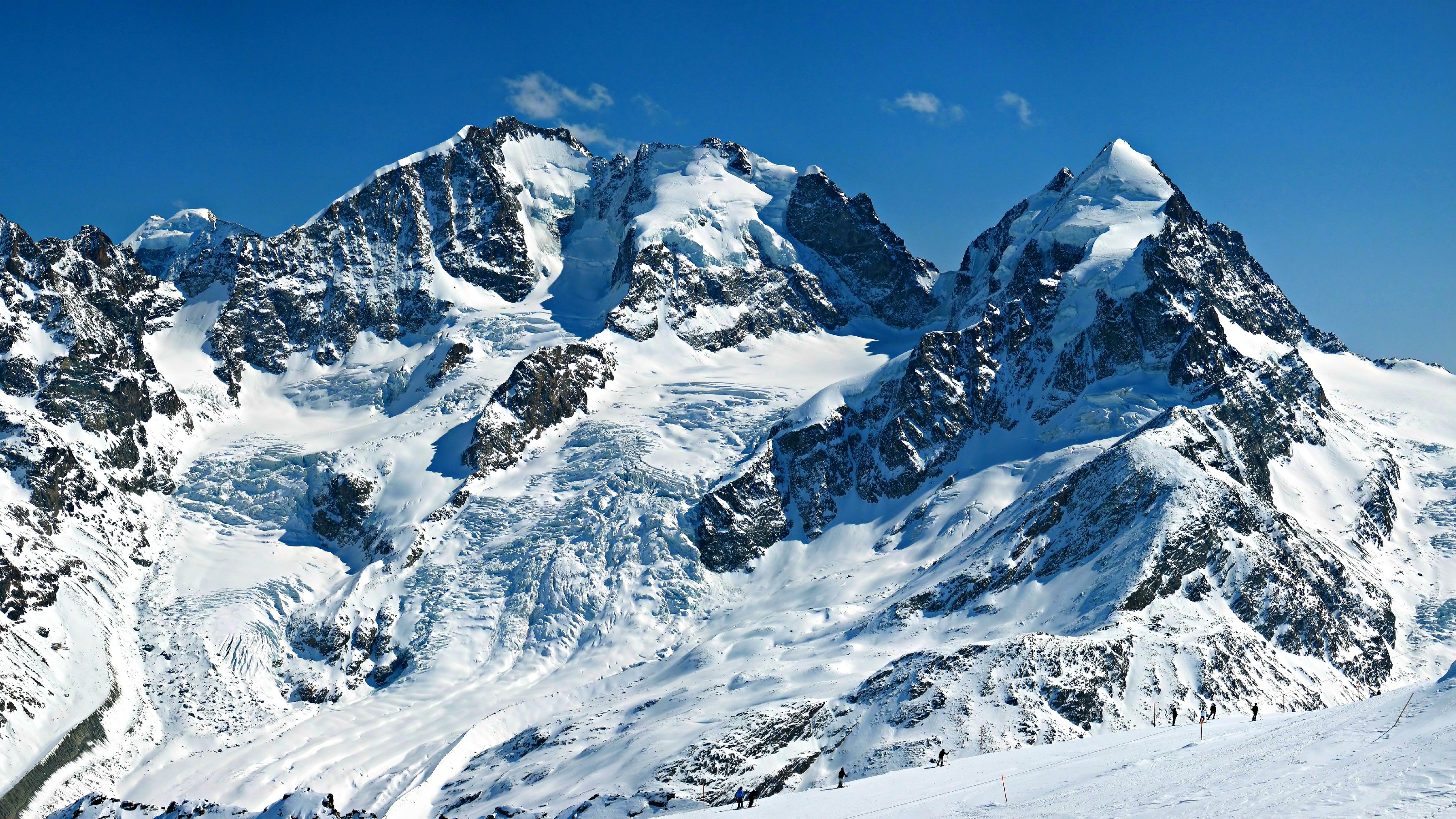 無料モバイル壁紙雪, 山, 青い, 地球, 山岳をダウンロードします。