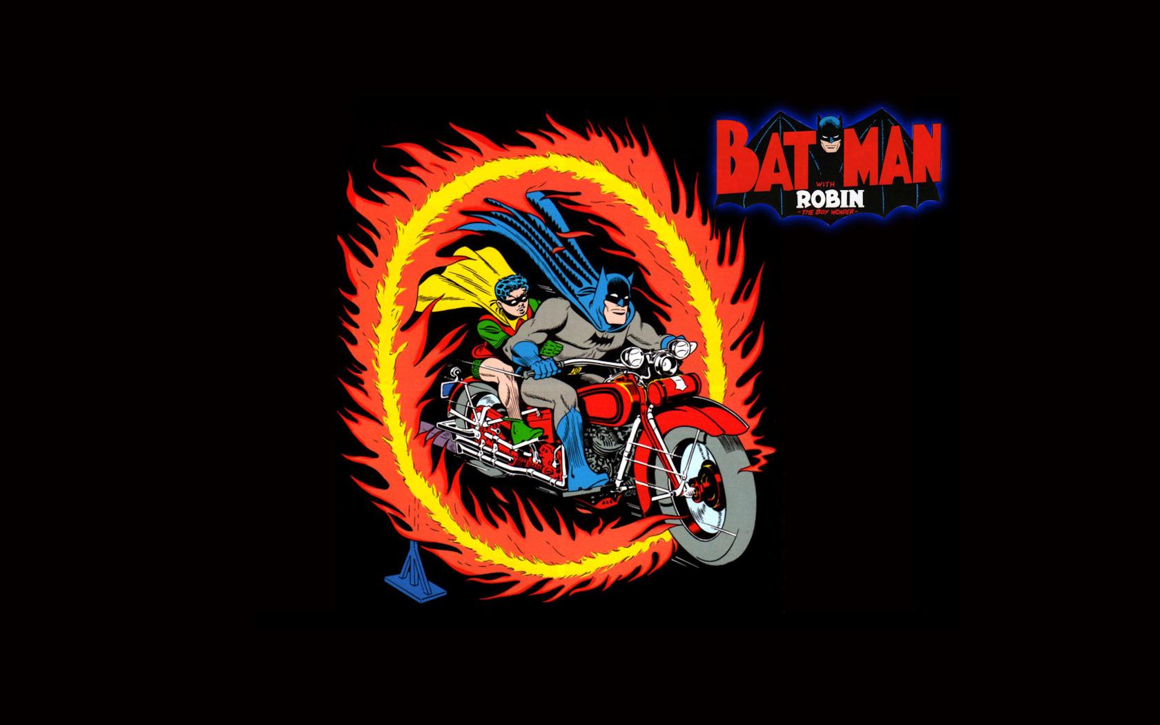 Скачать картинку Бэтмен И Робин, Робин (Комиксы Dc), Бэтмен, Комиксы в телефон бесплатно.