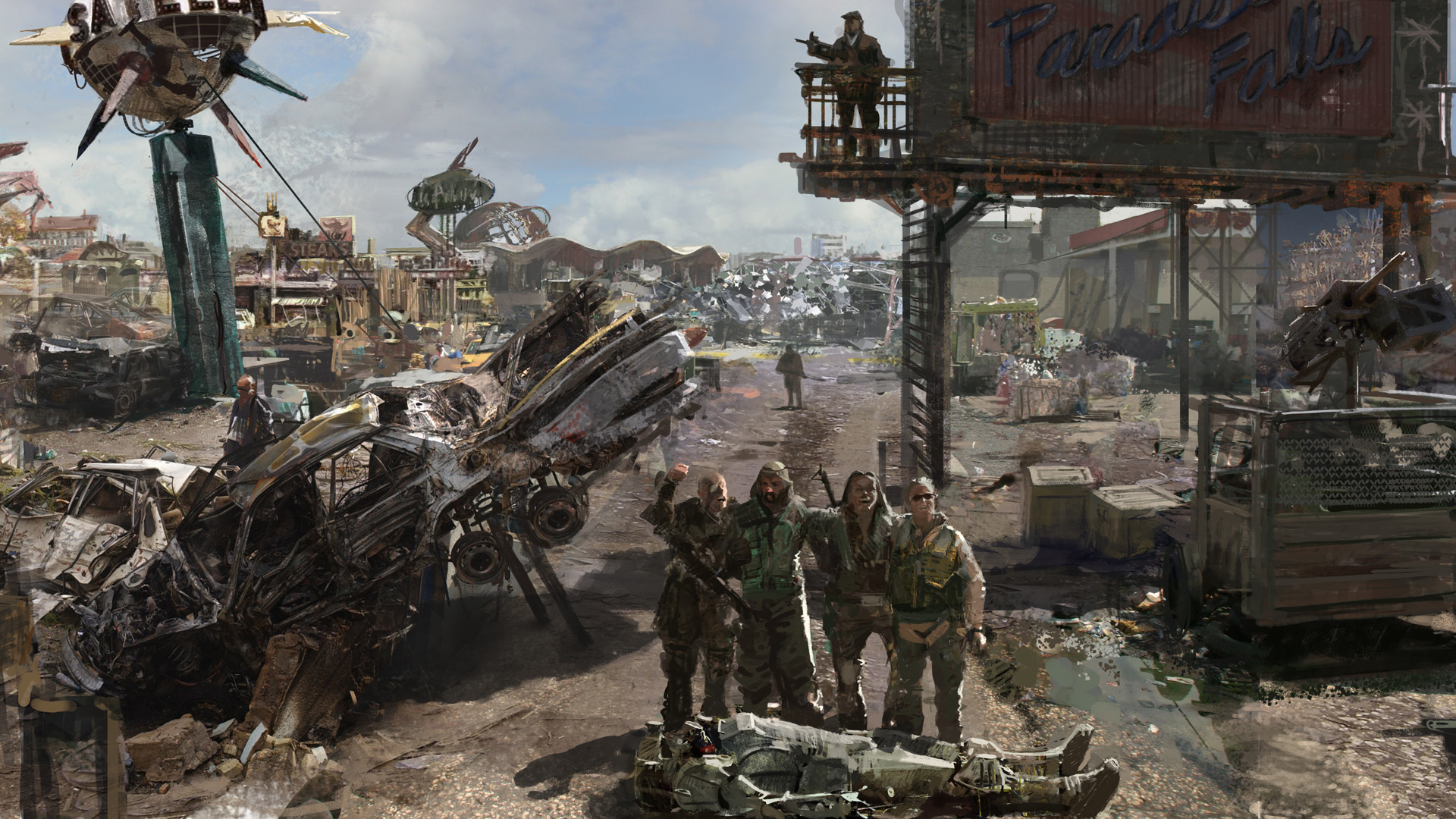 Téléchargez gratuitement l'image Tomber, Jeux Vidéo, Fallout 3 sur le bureau de votre PC